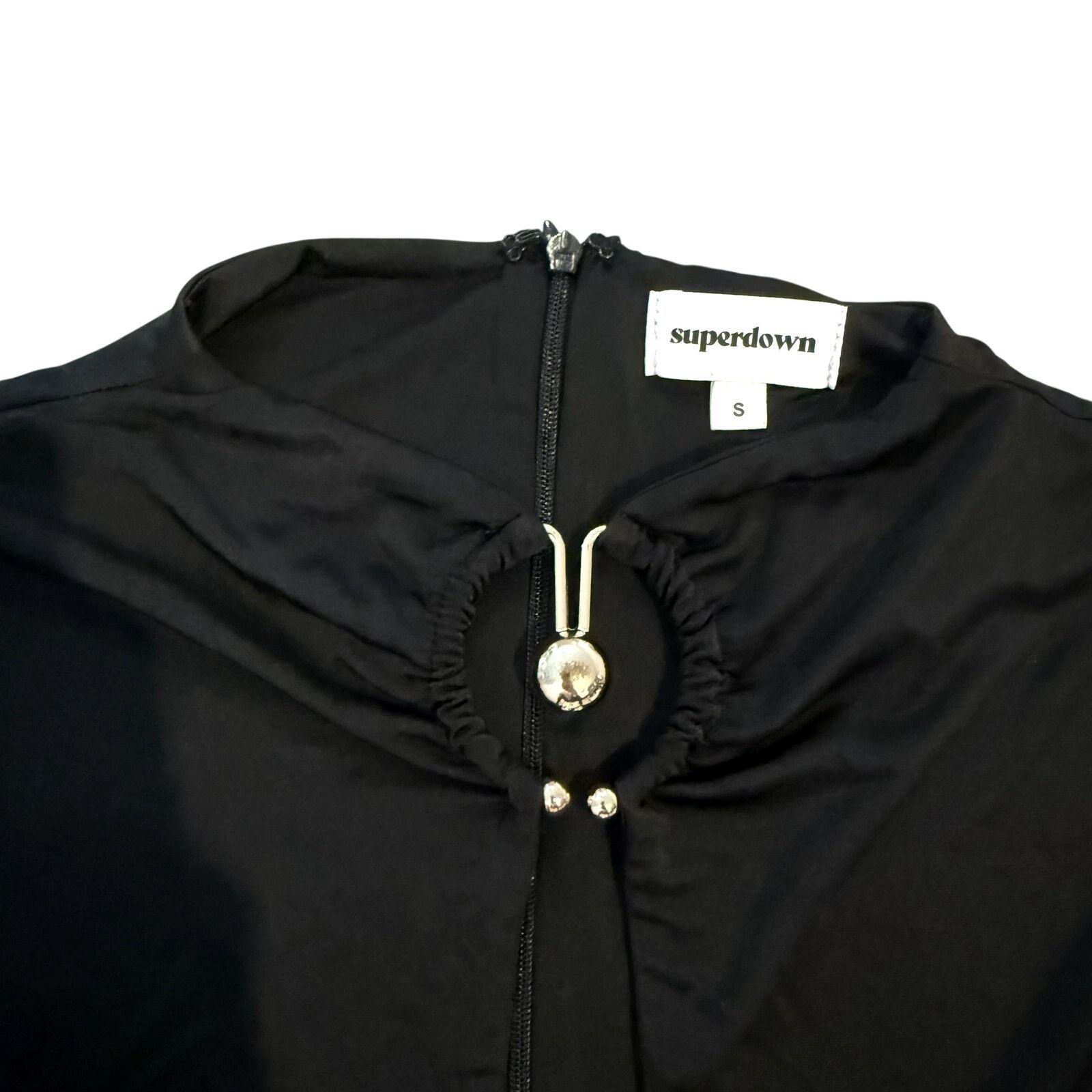 superdown Superdown Sarah Cut Out Dress in Black, Size S Size S / US 4 / IT 40 - 4 Thumbnail