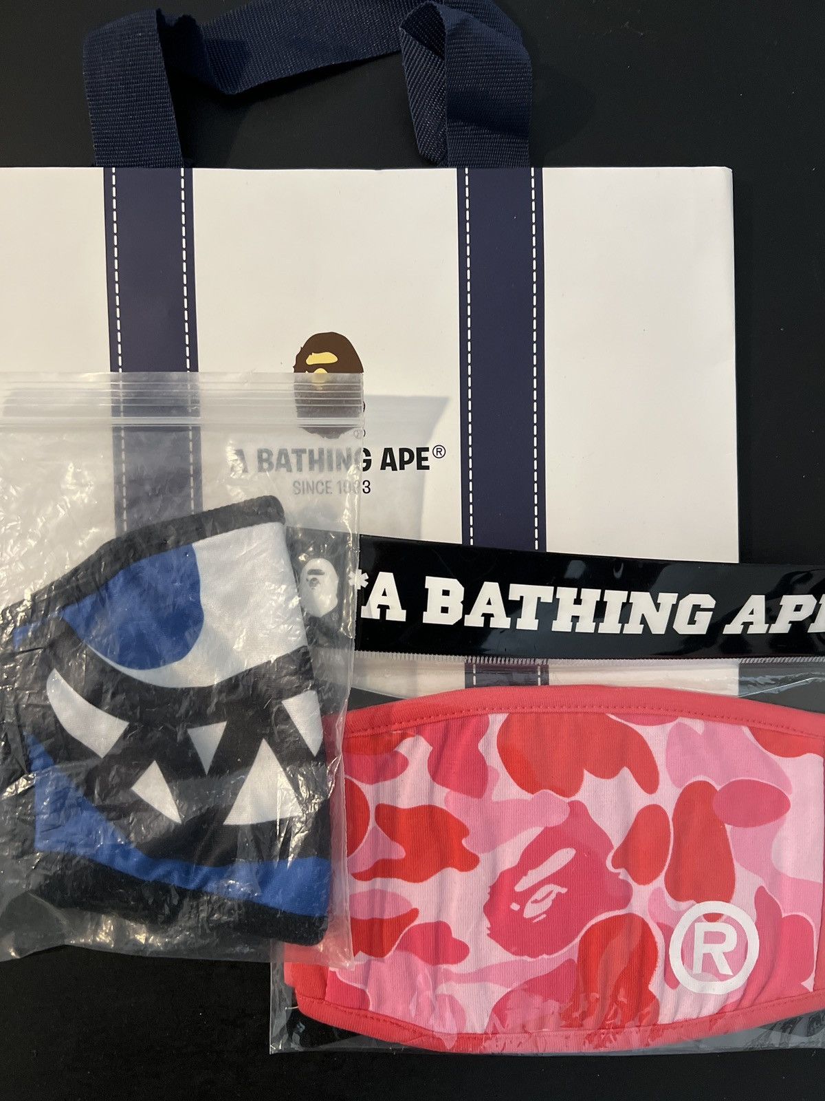 Bape A bathing ape face mask Size ONE SIZE - 1 Thumbnail