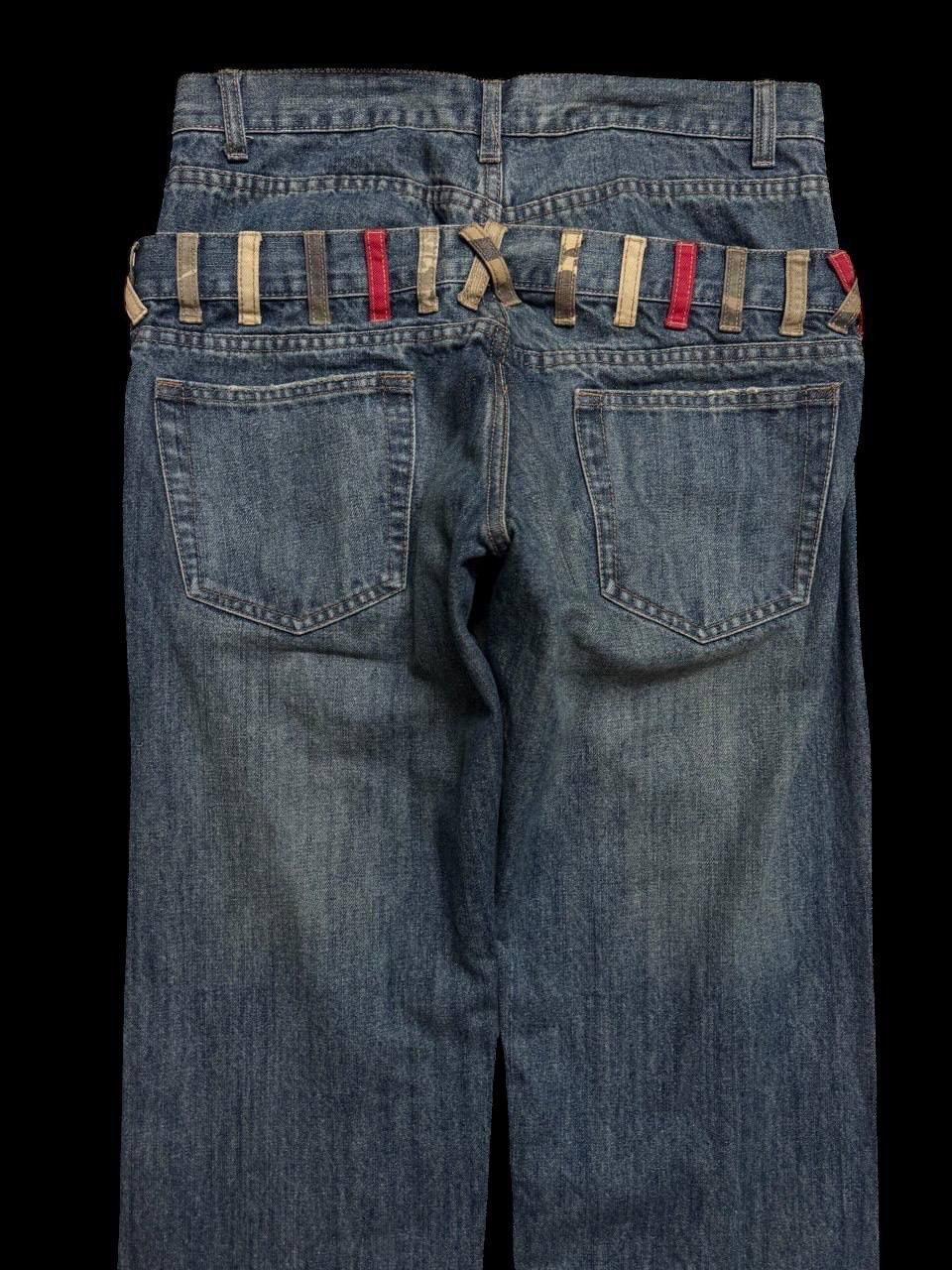 PPFM DOUBLE WAIST 90s Jungle Storm 🇯🇵 Mudwash Distressed Insane Size US 31 - 17 Thumbnail