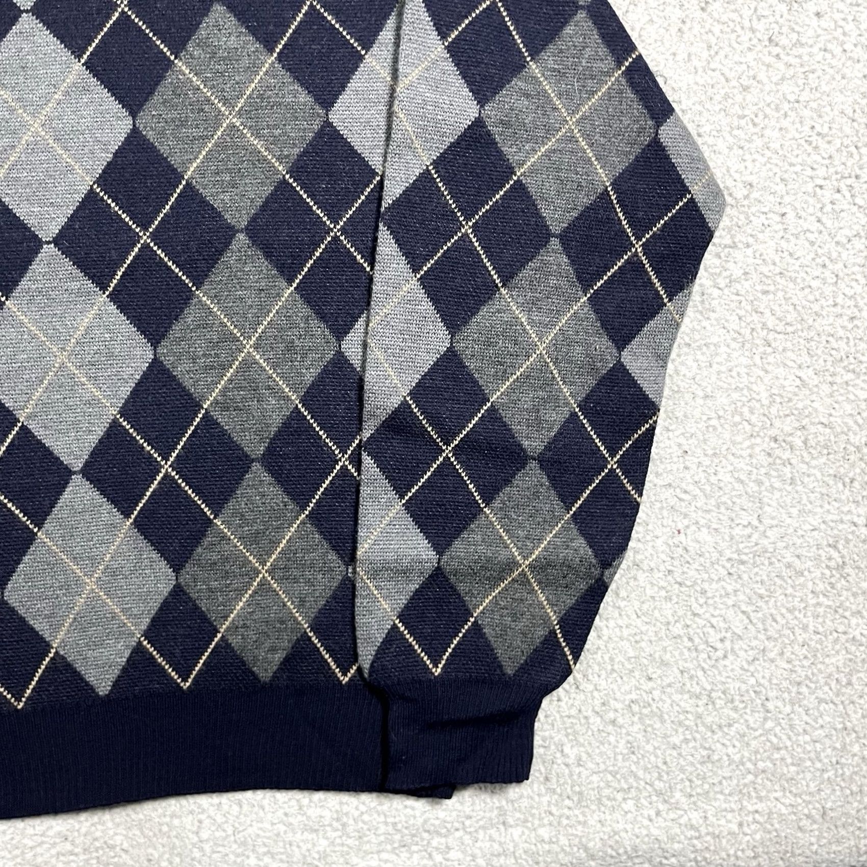 Brooks Brothers Brooks Brothers Sweater Mens M Blue Argyle Crewneck Italy Merino Wool Pullover 90s Classic Designer Preppy Winter Fall Spring Size US M / EU 48-50 / 2 - 5 Thumbnail