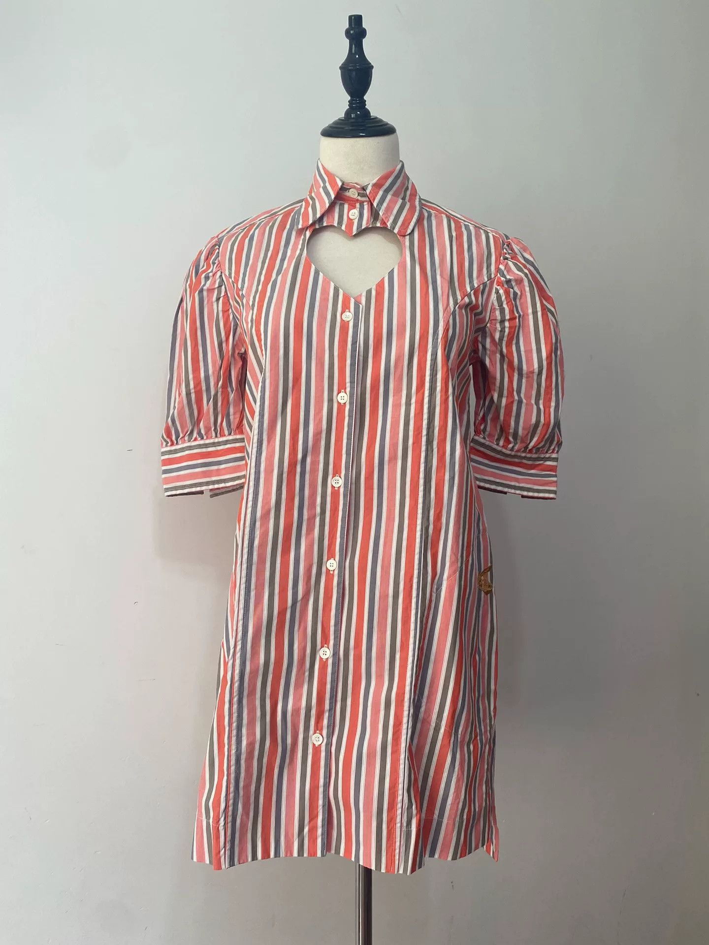 Vivienne Westwood vivienne westwood striped heart shirt Size M / US 6-8 / IT 42-44 - 1 Thumbnail