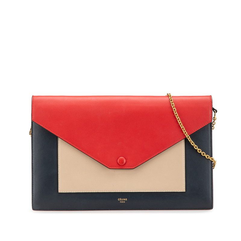 Celine Celine Chain Wallet Leather Shoulder Bag Leather Shoulder Bag DUTY FREE for USA