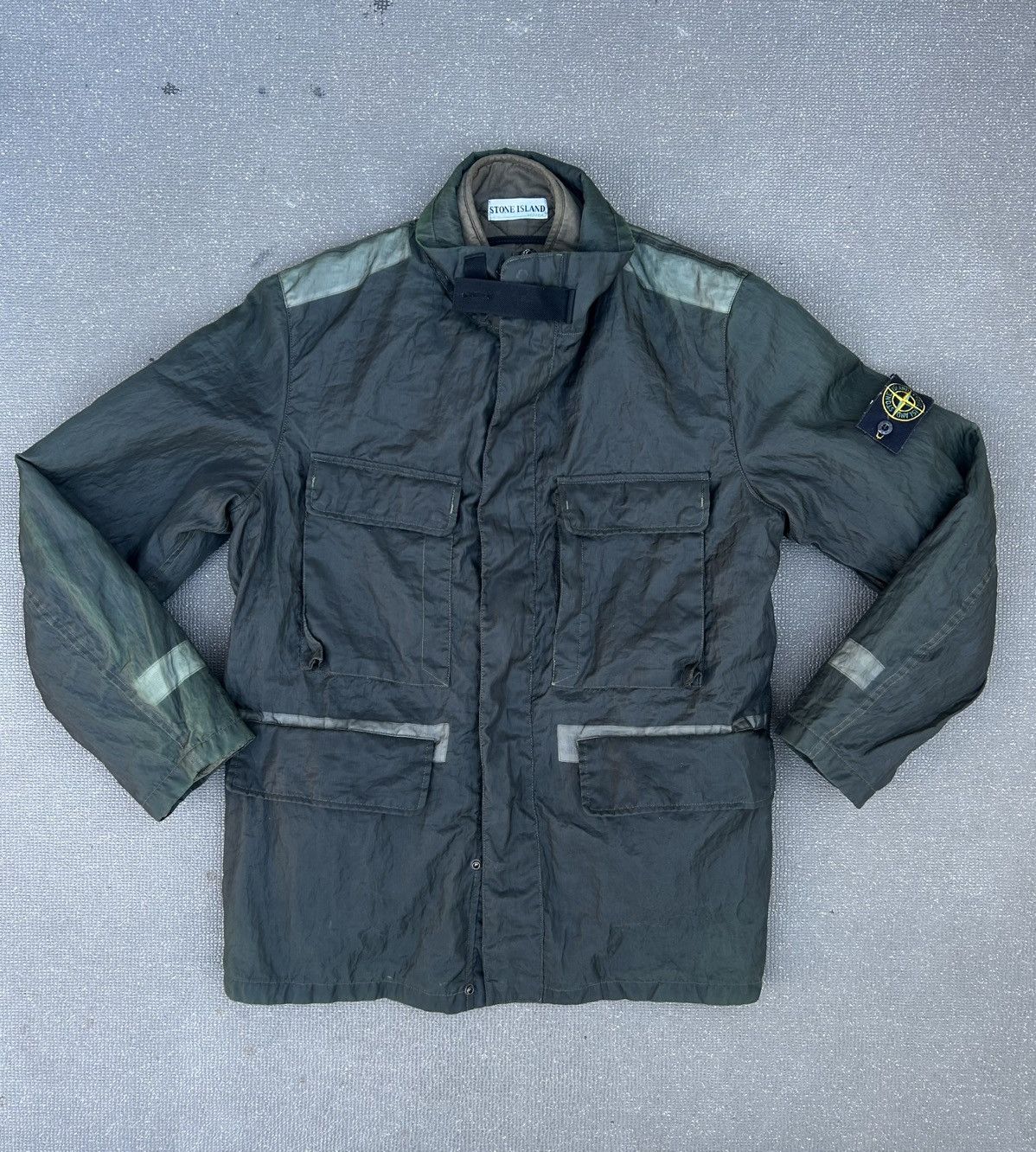 Stone Island Stone Island 2003/2004AW monofilament-s rope liner jacket Size US M / EU 48-50 / 2 - 2 Thumbnail