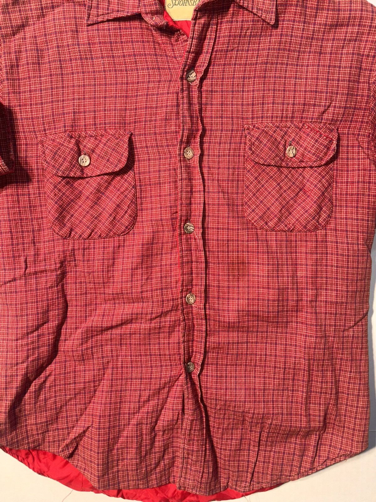 St. Johns Bay Vtg St John’s Bay Insulated Lined Shirt Jacket Flannel 90’s Size US M / EU 48-50 / 2 - 2 Thumbnail