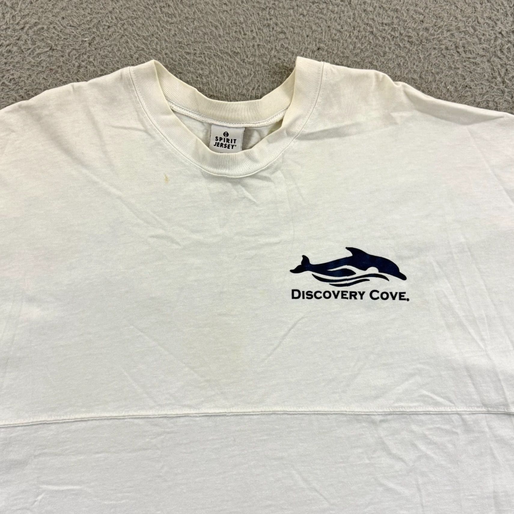 ESPIRIT VINTAGE Spirit Jersey Shirt Mens XXL White SeaWorld Discovery Cove Spirit Jersey Shirt Size US XXL / EU 58 / 5 - 4 Thumbnail