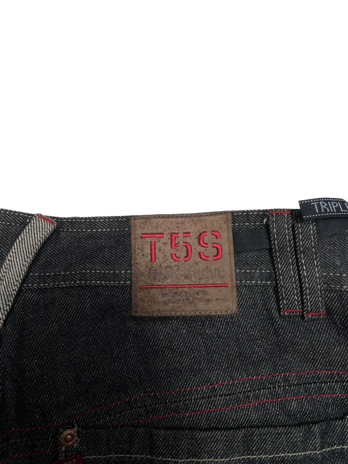 If Six Was Nine × Triple 5 Soul Rare Design Vintage Brand Triple 5 Soul Baggy Jeans 1990s Size US 32 / EU 48 - 11 Thumbnail