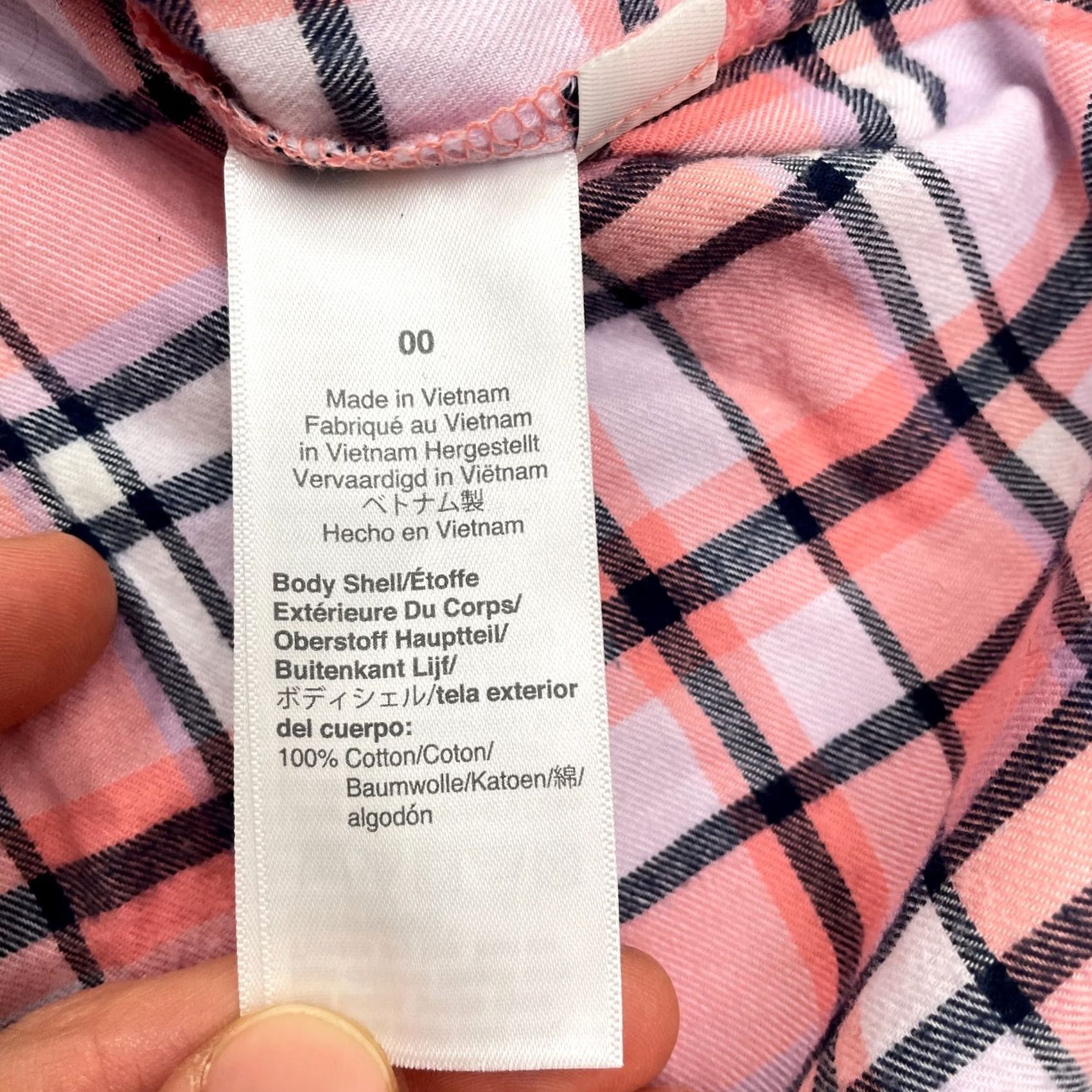 J.Crew J.CREW Button-Up Shirt Womens Small Pink Plaid Flannel Cotton Classic Casual Tailored Sl-F? Size S / US 4 / IT 40 - 6 Thumbnail