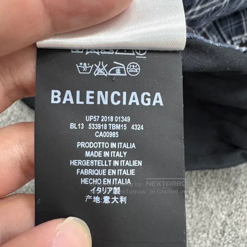 Balenciaga Balenciaga Plaid patchwork jacket Size US S / EU 44-46 / 1 - 3 Thumbnail