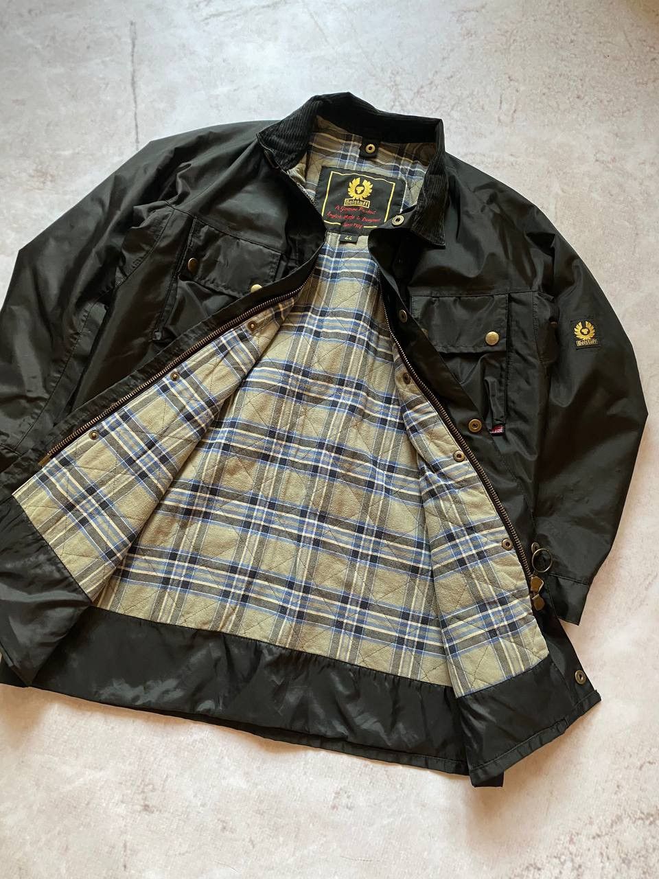 Belstaff × Vintage Vintage Belstaff Nylon Pocket Jacket Size US L / EU 52-54 / 3 - 5 Thumbnail