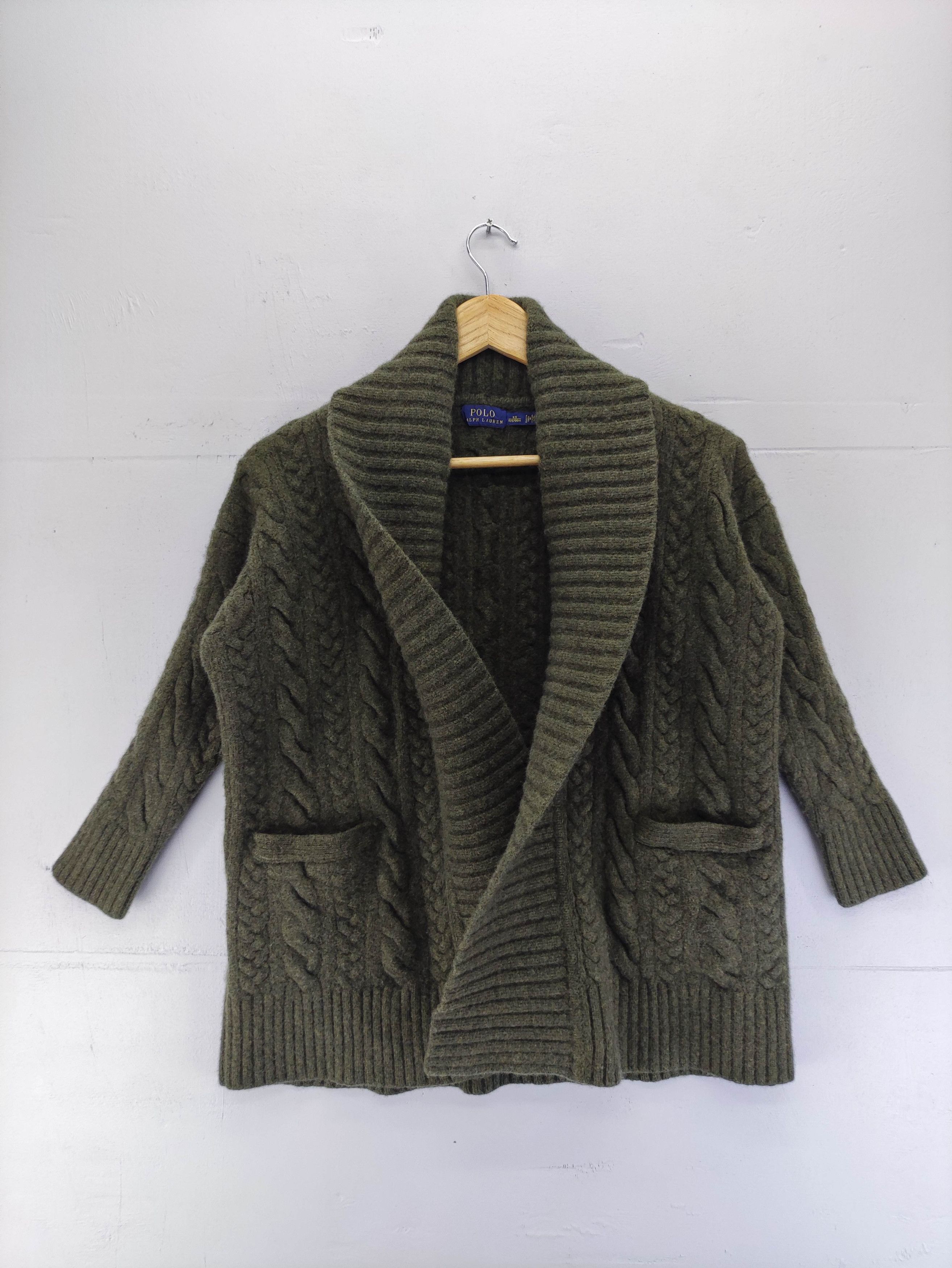 Polo Ralph Lauren Polo Ralph Lauren Wool Cardigan Size M / US 6-8 / IT 42-44 - 1 Thumbnail