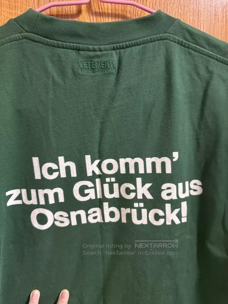 Vetements Vetements Green Mailbox LCH XS Size Short Sleeve Size US XS / EU 42 / 0 - 6 Thumbnail