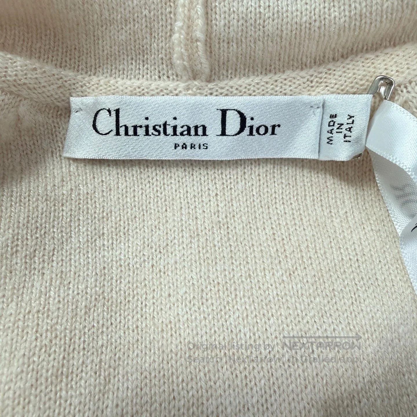 Dior Dior 26SS Cashmere Knit Hooded Set. Size XXS / US 00 / IT 34 - 6 Thumbnail