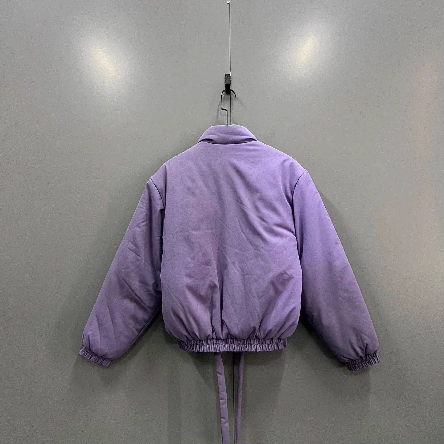 Acne Studios Acne Studios Purple Logo Embroidered M Coat Size US M / EU 48-50 / 2 - 2 Thumbnail