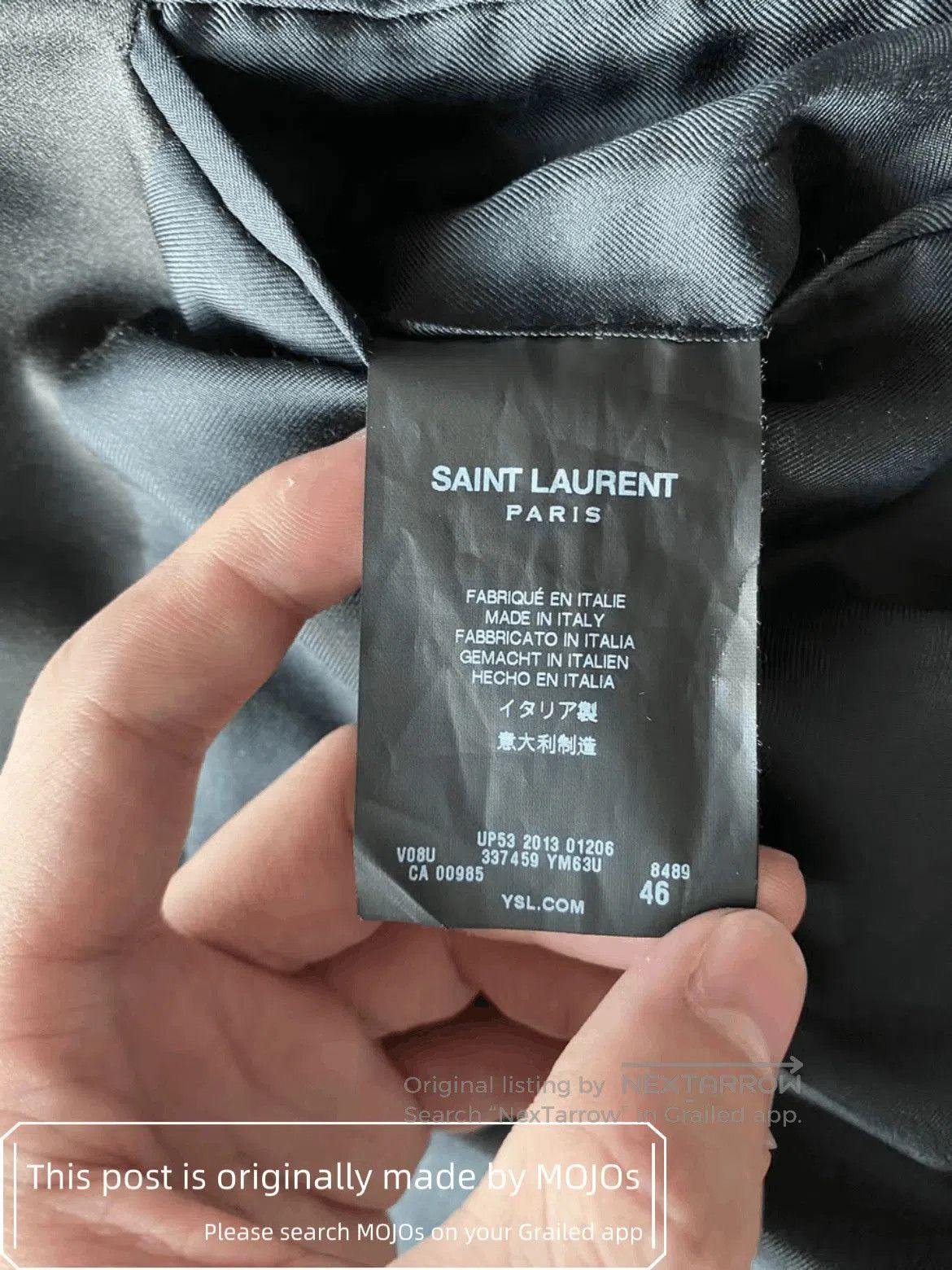 Saint Laurent Paris Sz 46 Saint Laurent Paris 14SS Colorful Painting Blazer moj Size US S / EU 44-46 / 1 - 5 Thumbnail