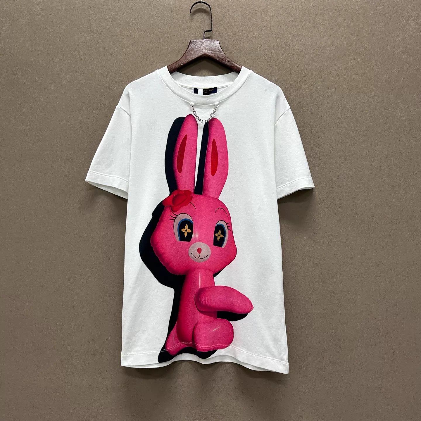 Louis Vuitton LOUIS VUITTON SS24 Cartoon Rabbit Crewneck S/S Tee S Size S / US 4 / IT 40 - 1 Thumbnail