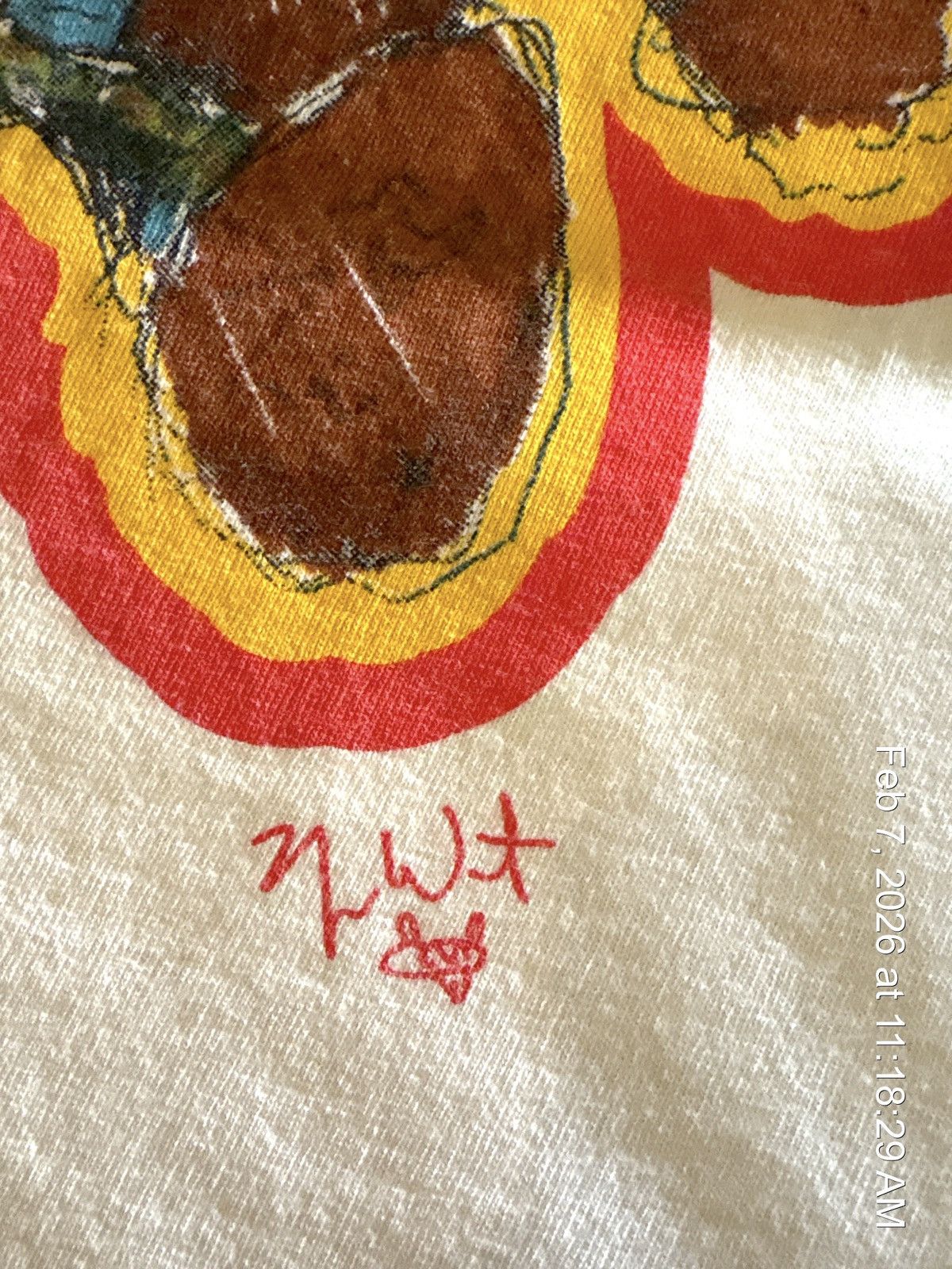 Kanye West RARE Kanye West Fan Club College Dropout Teddy Bear Sketch Size US L / EU 52-54 / 3 - 2 Thumbnail