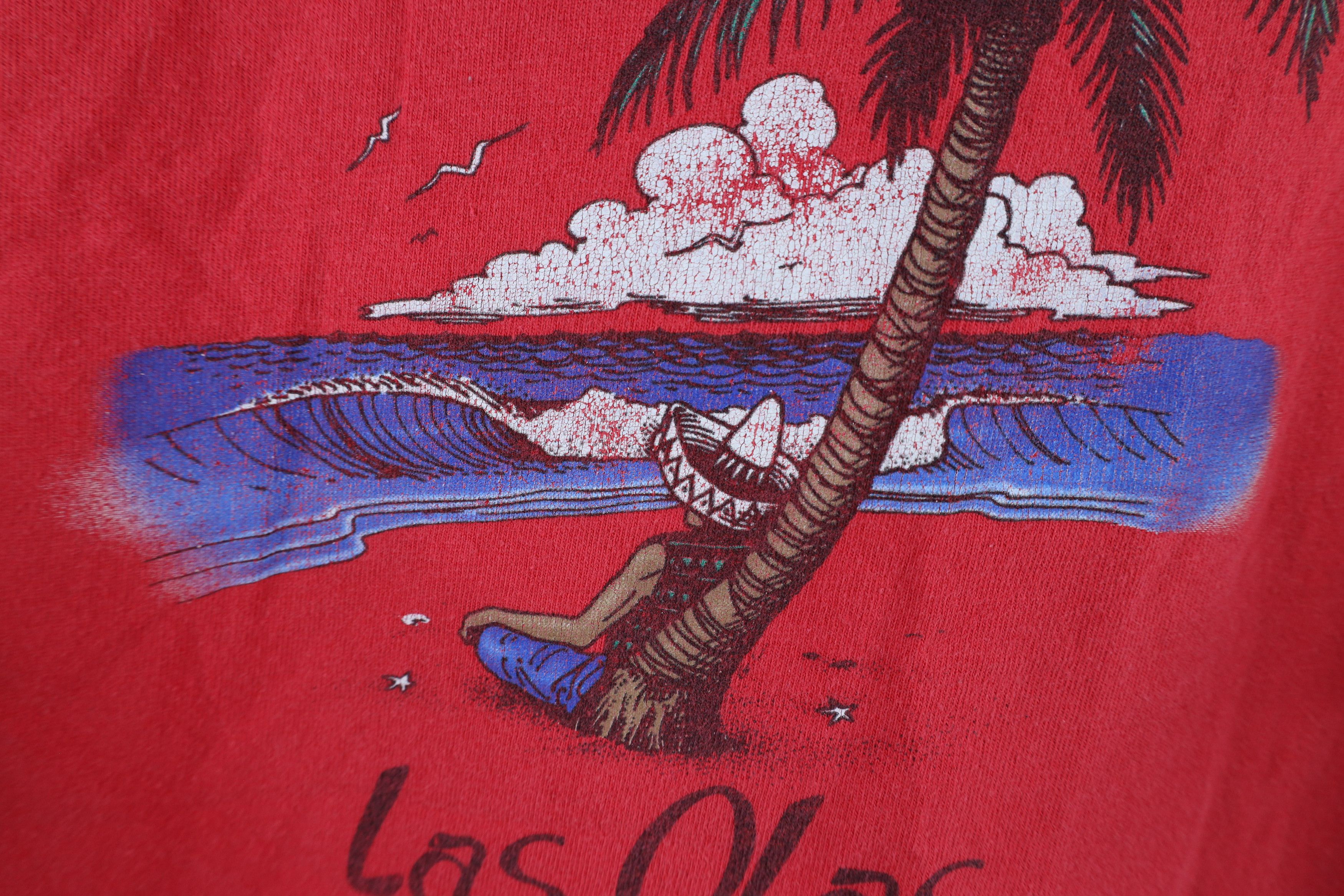 Vintage Vintage 90s Streetwear Food Cardiff By The Sea T-Shirt Size US L / EU 52-54 / 3 - 12 Thumbnail