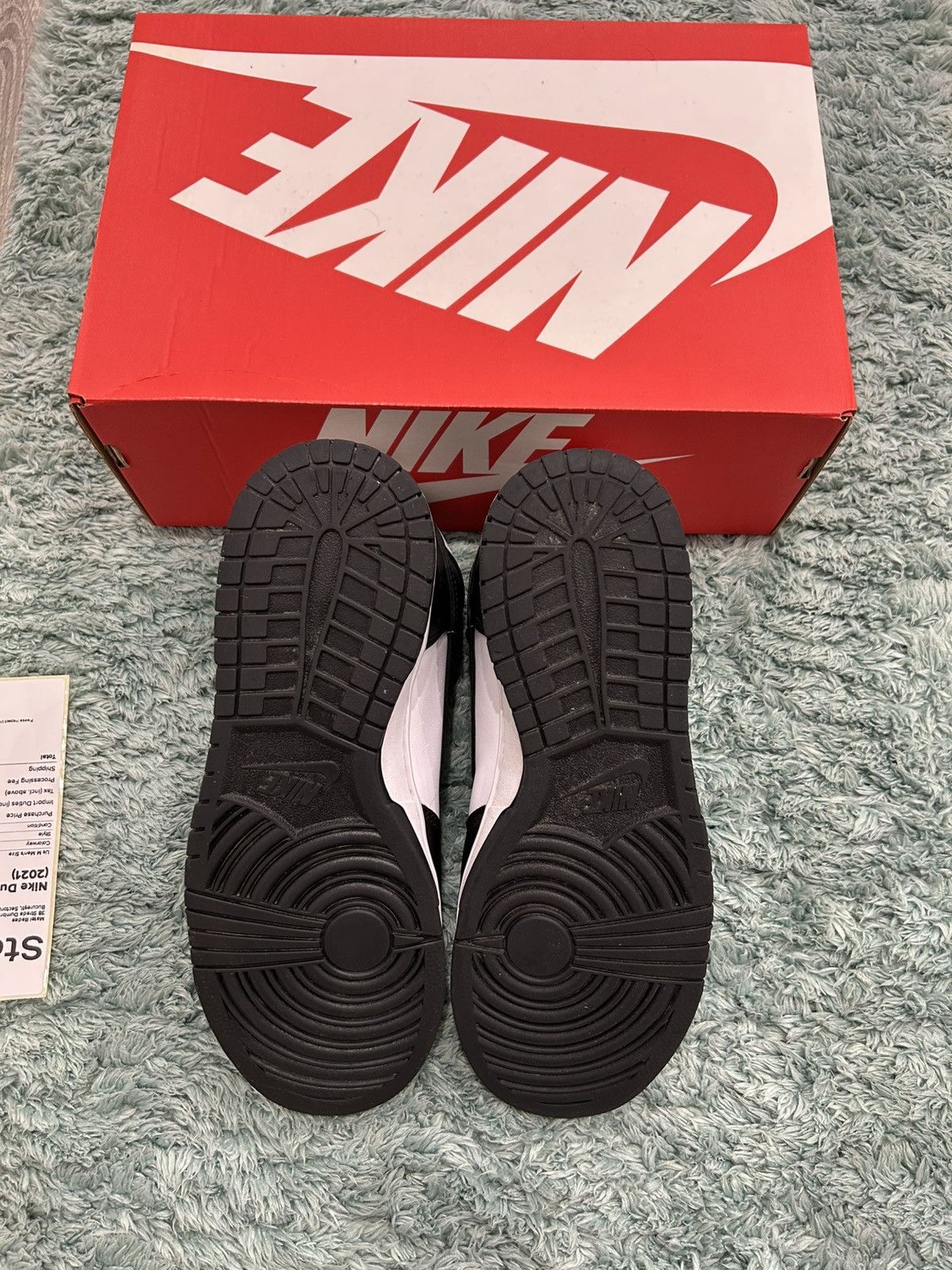 Nike Nike Dunk High Panda Size US 9.5 / EU 42-43 - 3 Thumbnail