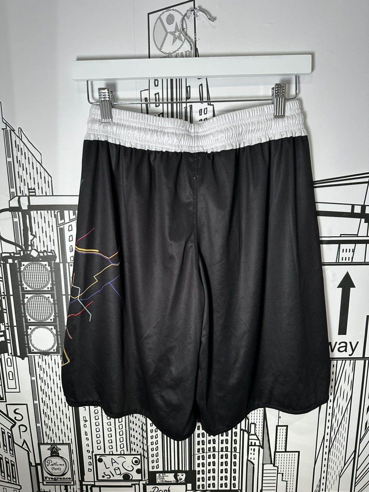 Nike Rsa league basketball shorts Brooklyn nets black large Size US 34 / EU 50 - 3 Thumbnail