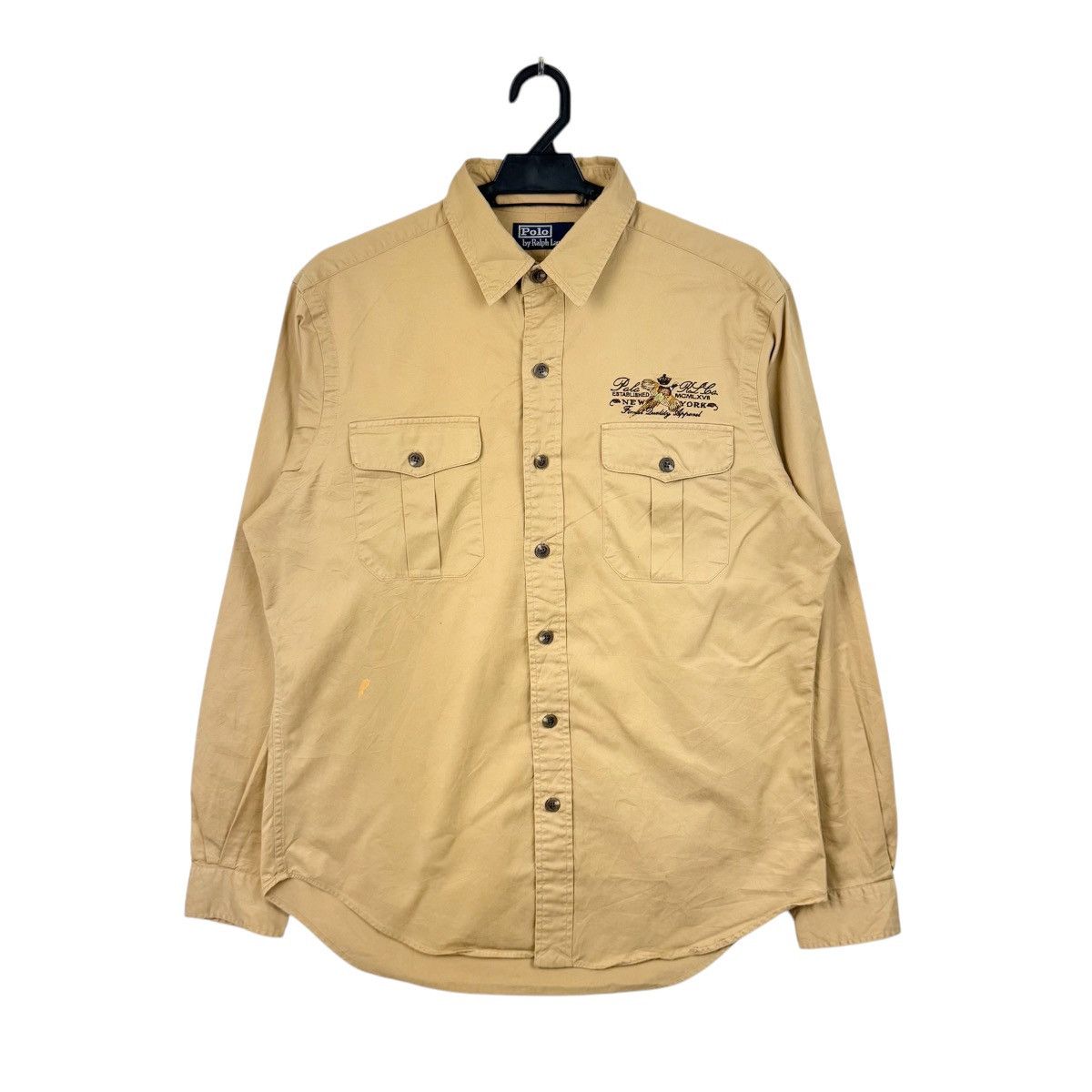 Polo Ralph Lauren × Vintage Vintage Polo Ralph Lauren New York Shirts Size US M / EU 48-50 / 2 - 1 Thumbnail