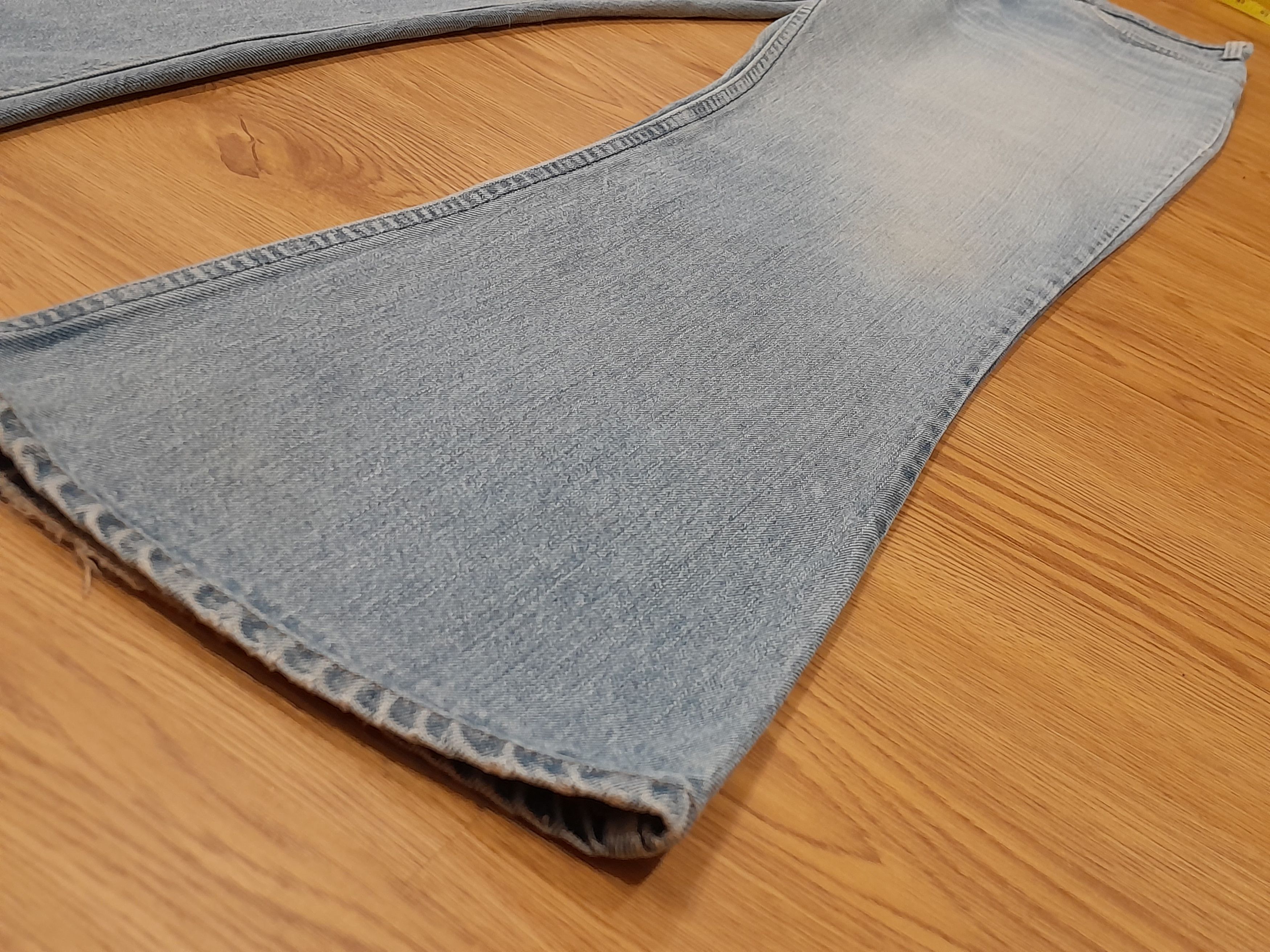 Levi's Levis 646 Bell Bottom Flare Bootcut TALON Orange Tab Jeans Size US 30 / EU 46 - 2 Thumbnail