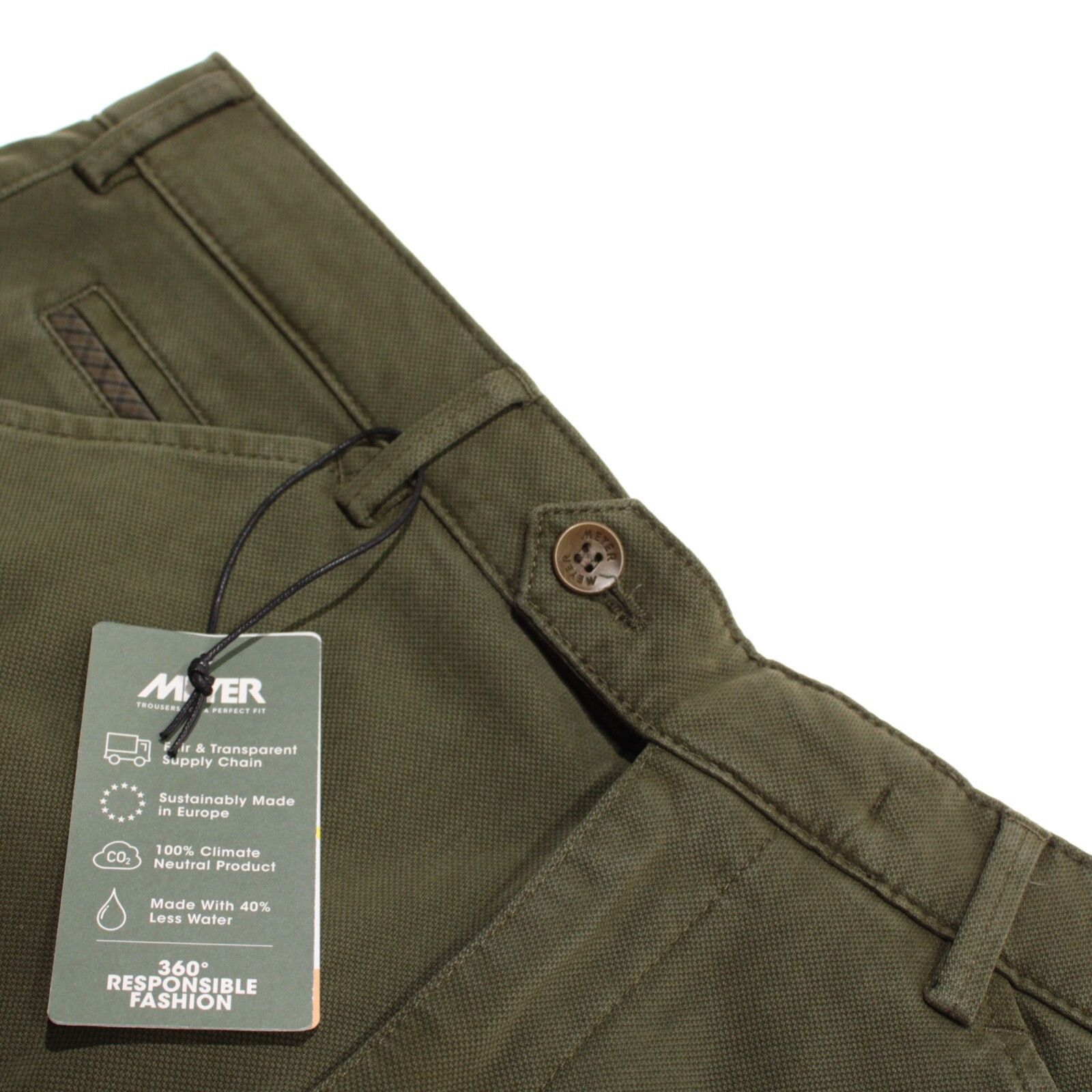Other Meyer New with tags Chino Size 34 US In Green Size US 34 / EU 50 - 1 Thumbnail