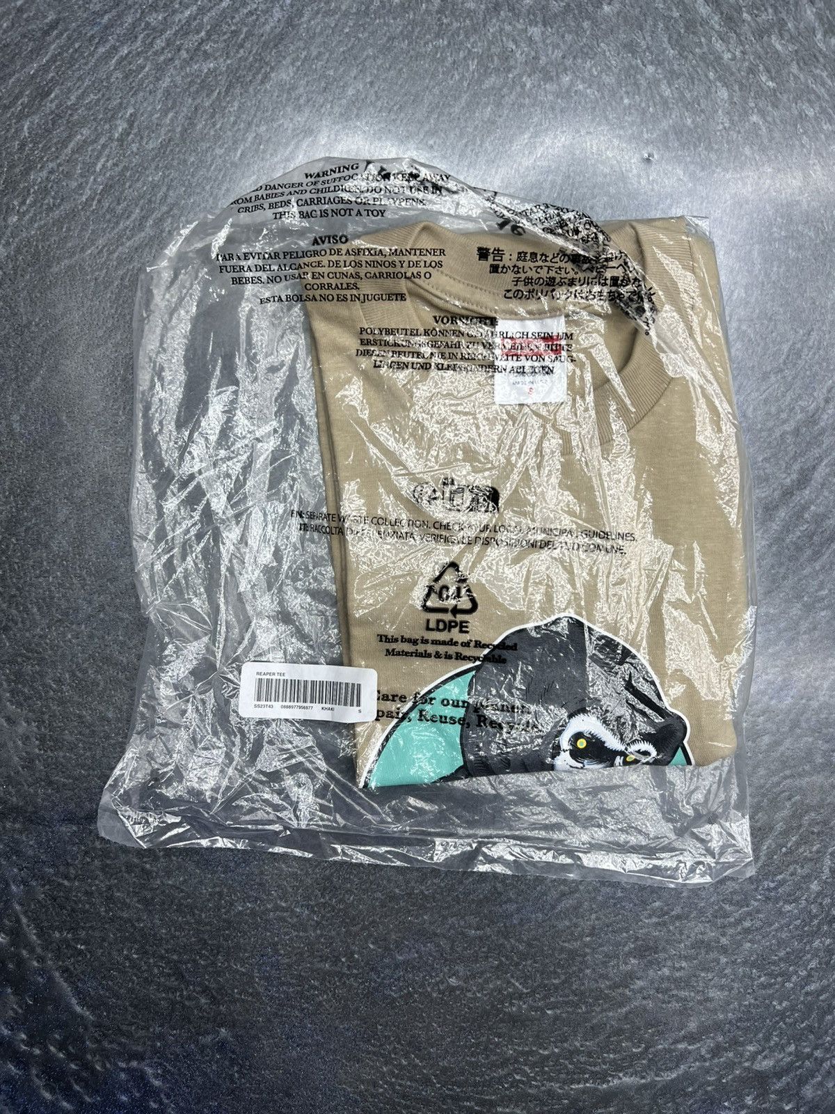 Supreme Supreme Reaper T-Shirt Size US S / EU 44-46 / 1 - 6 Thumbnail