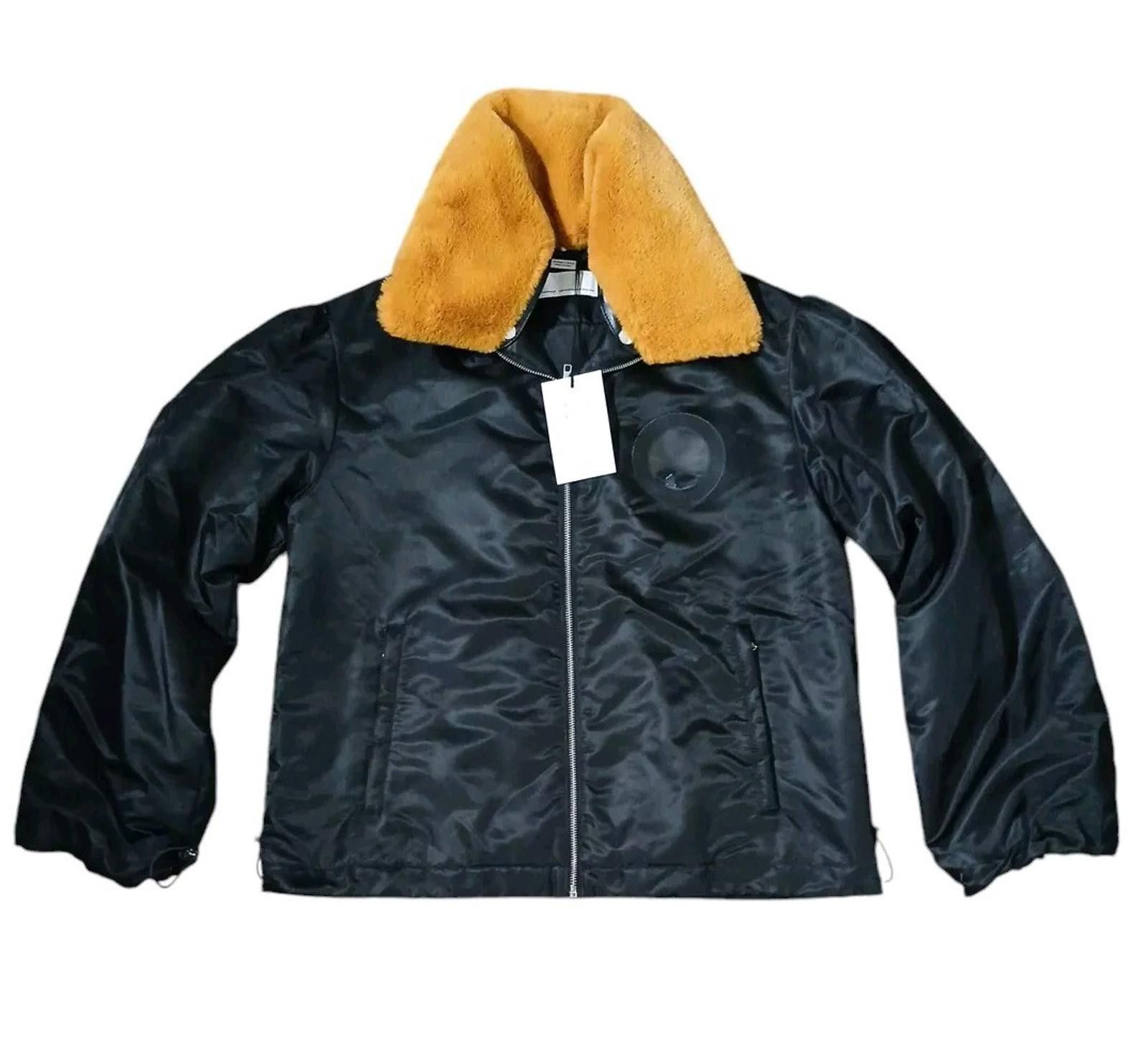 Random Identities RANDOM IDENTITIES Small Pilot Removable Collar Jacket NWT Size US S / EU 44-46 / 1 - 1 Thumbnail