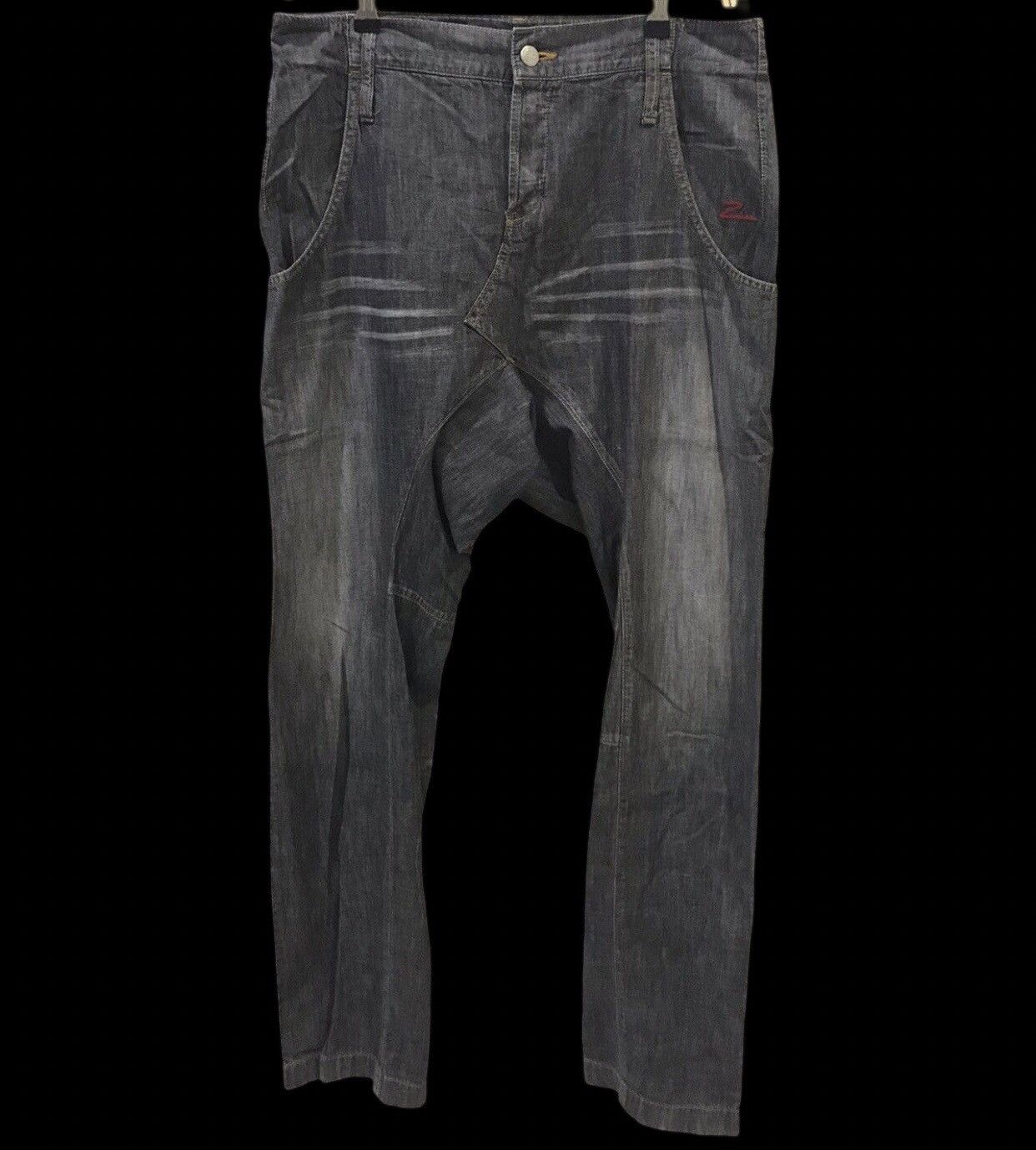 CABANE de ZUCCa CABANE de ZUCCA XIssey Miyake Designer Crazy Seam Pant Size US 33 - 1 Thumbnail