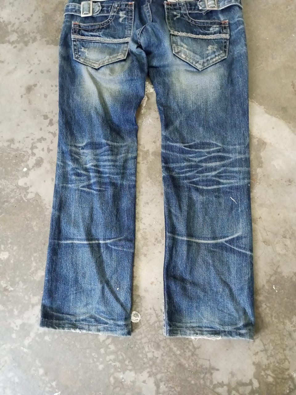 Hysteric Glamour A06 Lolita by Concert Club Flare Jeans Size 31" - 10 Thumbnail