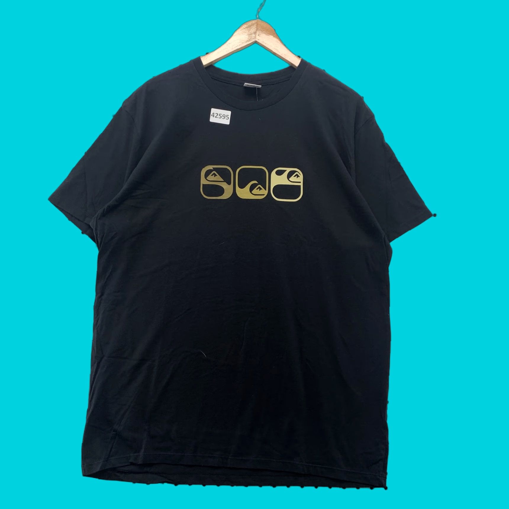 Quiksilver VINTAGE Quiksilver Shirt Men's XL Black Graphic Tee Surfer 80s 90s Logo Short Sleeve Apparel Mens Size US XL / EU 56 / 4 - 1 Thumbnail