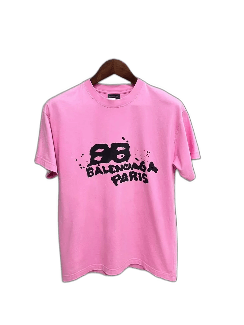 Balenciaga Balenciaga Pink Short Sleeve T-Shirt-yf Size US XS / EU 42 / 0 - 1 Thumbnail