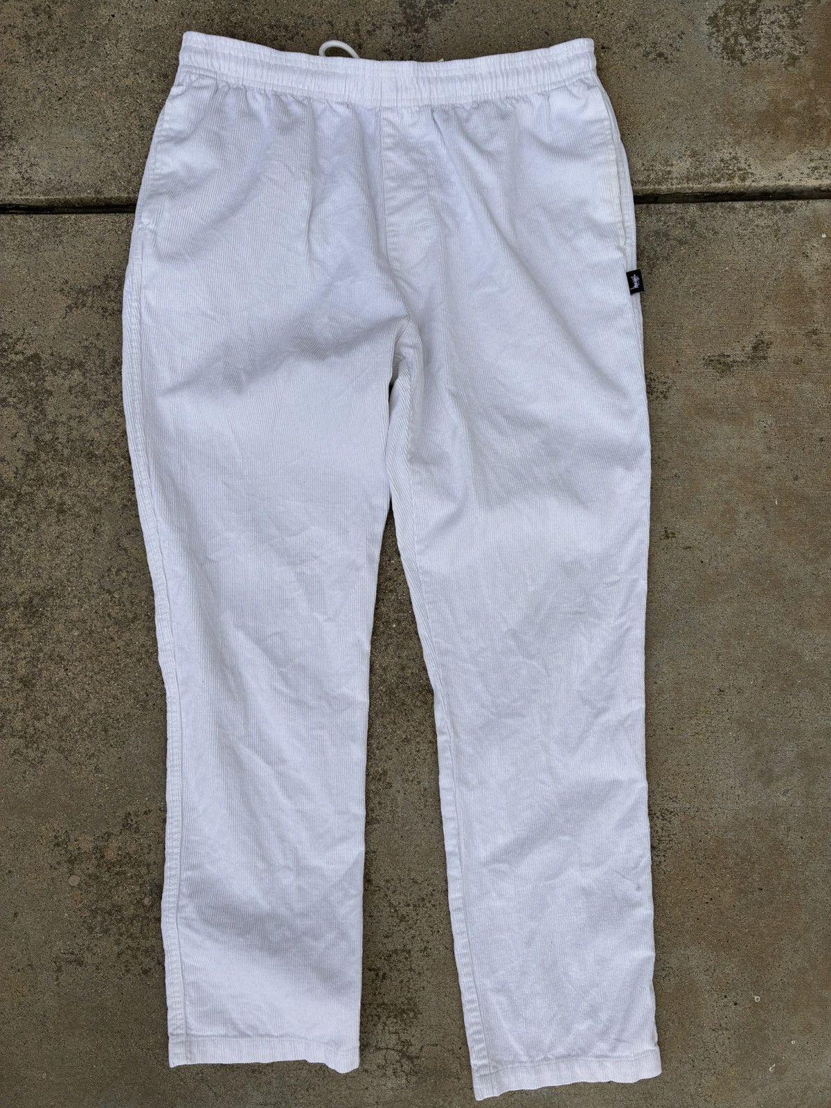 パンツ Stussy swirly beach pant 中古・古着通販】stussy (ステューシー) SWIRLY S BEACH PANT グレー