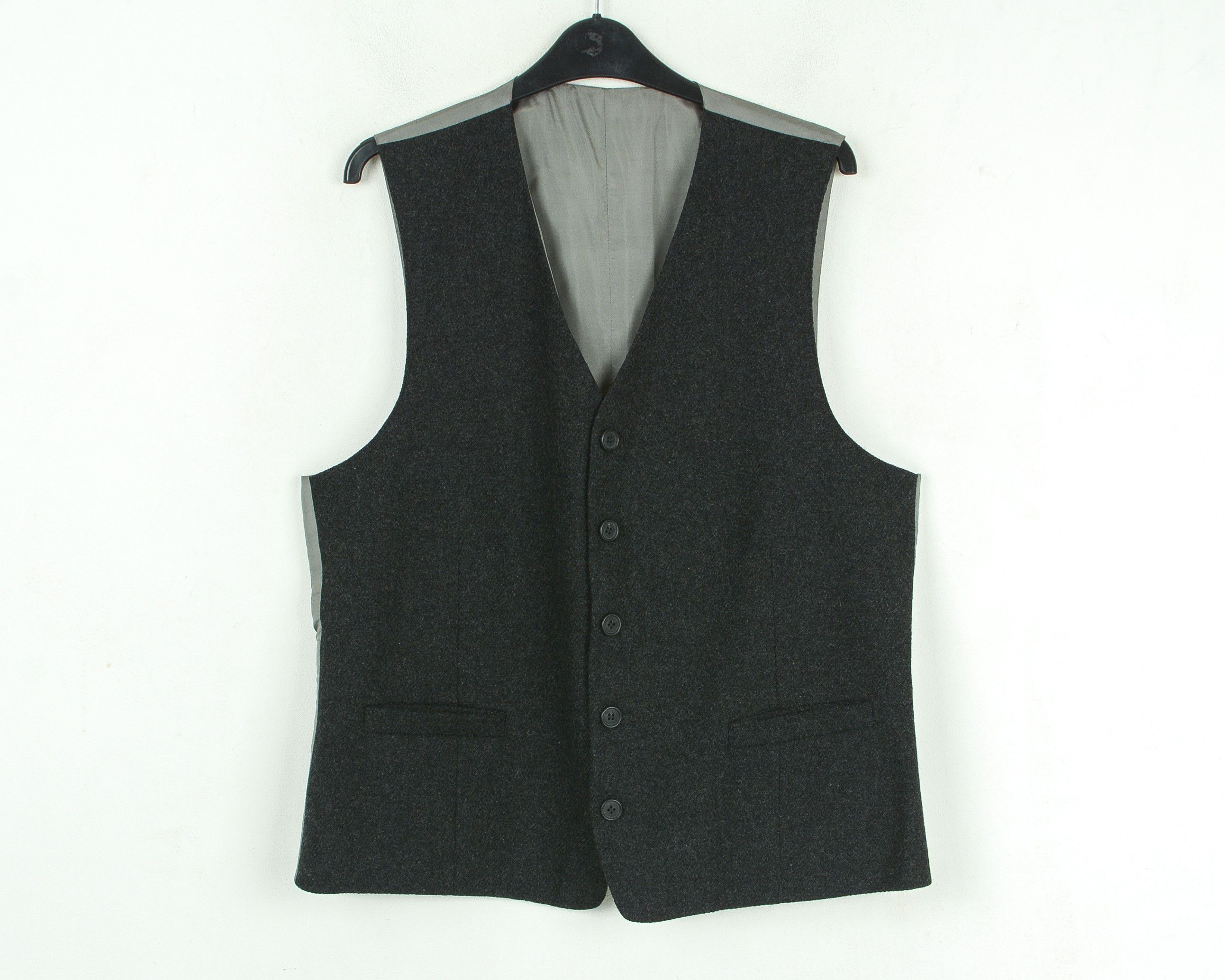 C&A C&A Button Down Smart Vest Tank Wool Gilet Suit Weddings L Size US L / EU 52-54 / 3 - 1 Thumbnail