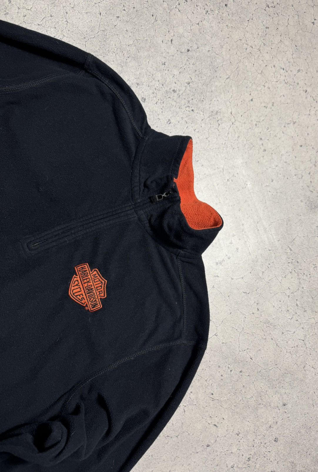 Harley Davidson Harley Motor Davidson Vintage Fleece Sweatshirt 1/4 Zip Size US M / EU 48-50 / 2 - 4 Thumbnail