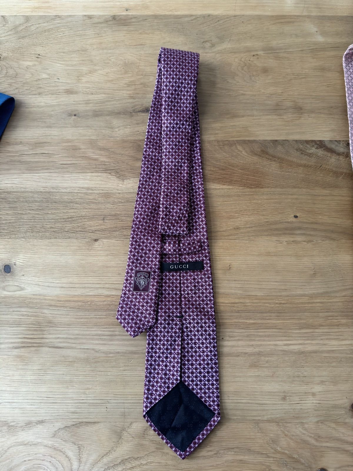Gucci Gucci monogram tie Size ONE SIZE - 1 Thumbnail
