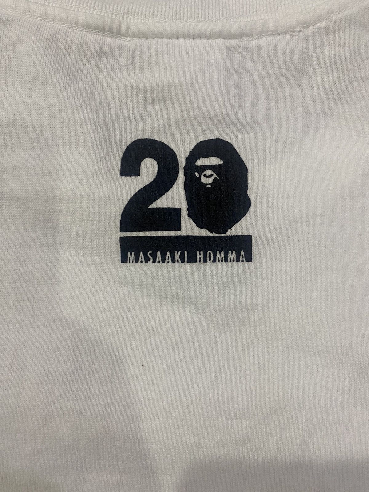 Bape vintage nowhere a bathing ape 20th aniversary tshirt Size US L / EU 52-54 / 3 - 5 Thumbnail