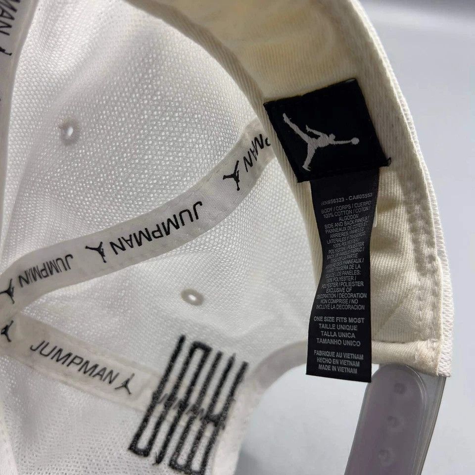 Jordan Brand Air Jordan 11 Hat Men White Black Jumpman Snap Back Cap Size ONE SIZE - 5 Thumbnail