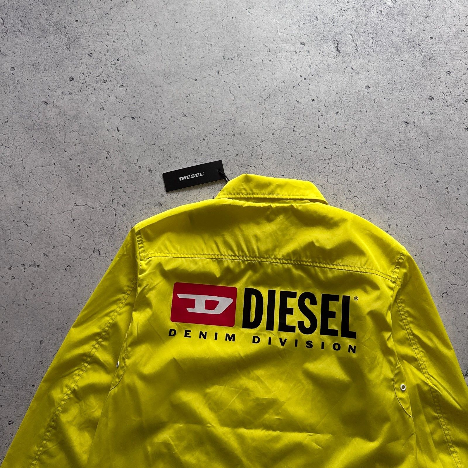 Diesel Diesel Jromanp Jacket Button Up Nylon Windbreaker Size US S / EU 44-46 / 1 - 10 Thumbnail