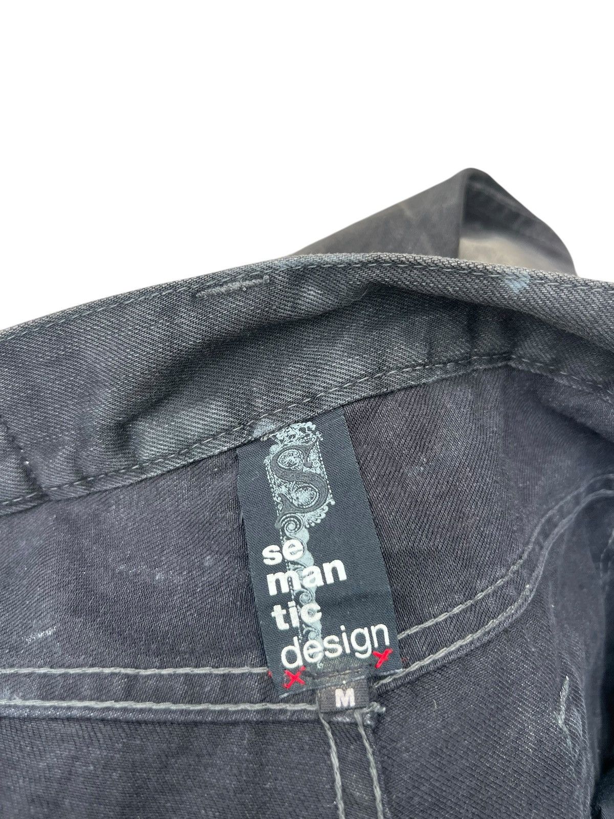 14th Addiction Mud Waxed Clawmark Denim Semantic Design Skulls Jeans Size US 30 / EU 46 - 23 Thumbnail