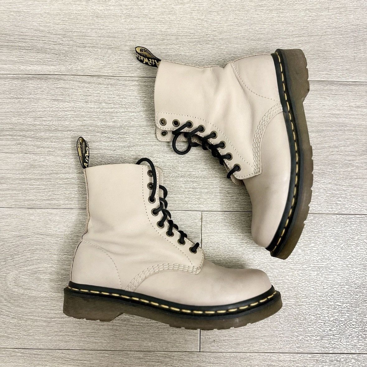 Dr. Martens Dr. Martens 1460 Pascal Wanama Leather Boots Size US 6 / IT 36 - 9 Thumbnail