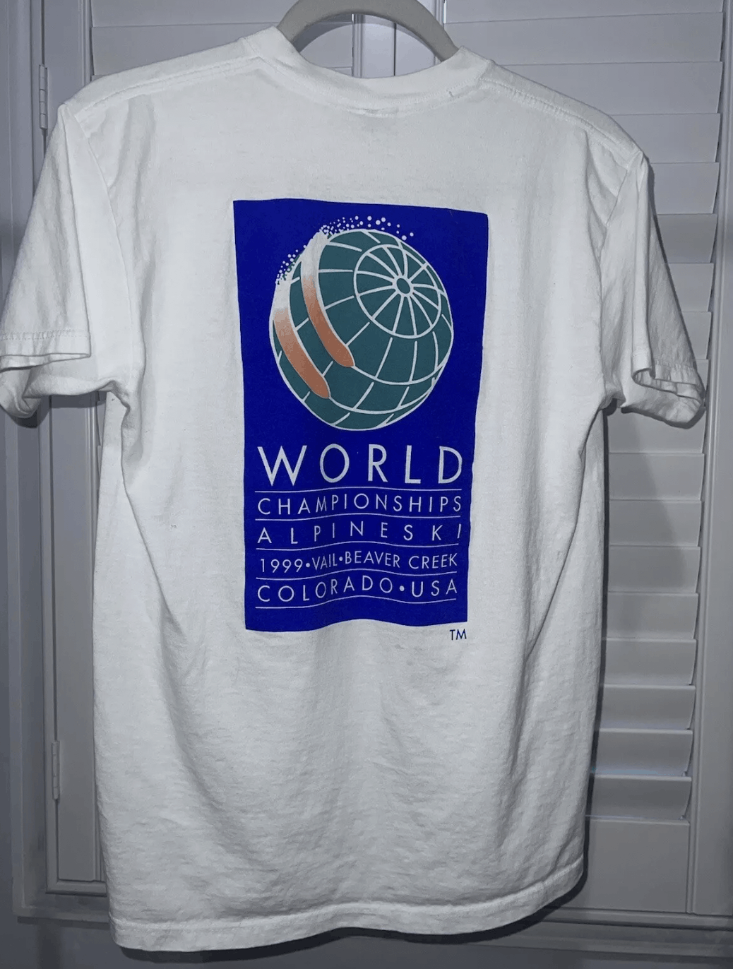 Vintage 90s Alpine Ski World Championship Tee Size Small Size US S / EU 44-46 / 1 - 1 Thumbnail