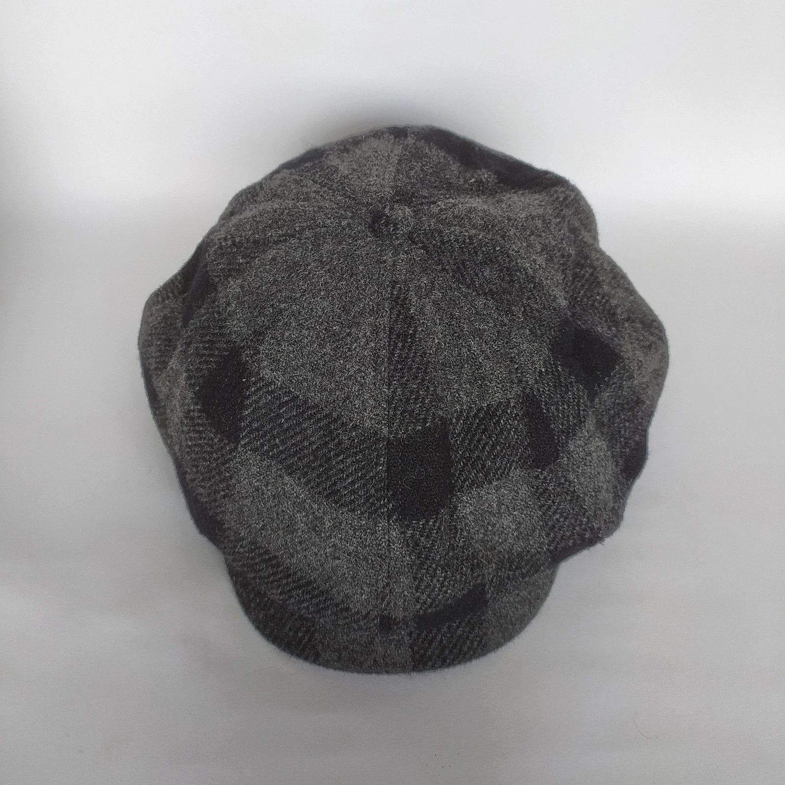 RRL Ralph Lauren DOUBLE RL Plaid Wool Twill Newsboy Cap T/3025 Size ONE SIZE - 5 Thumbnail
