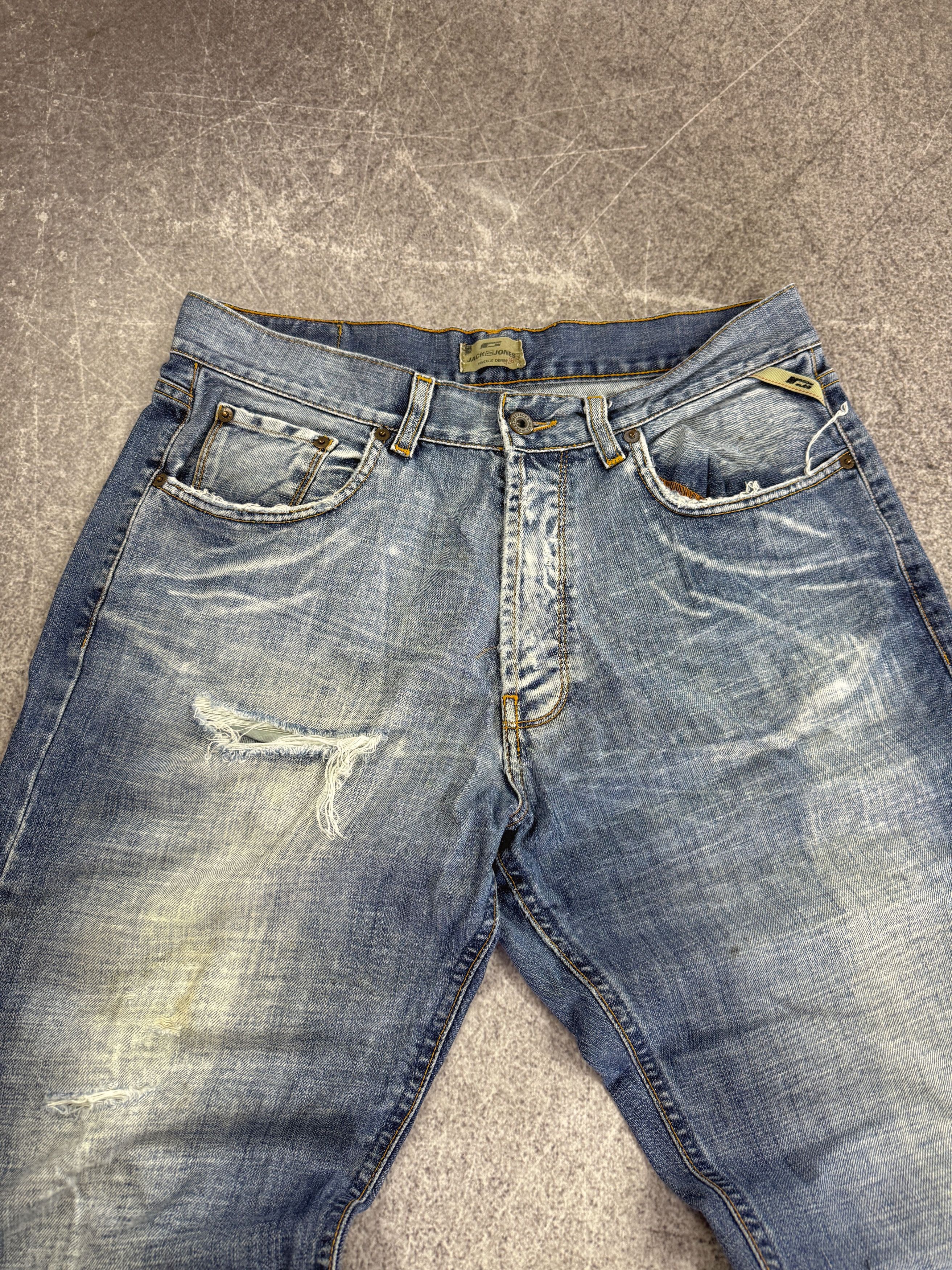 Vintage VTG Hysteric Glamour Balenci Style Washed Rare Jeans 90s Size US 30 / EU 46 - 4 Thumbnail