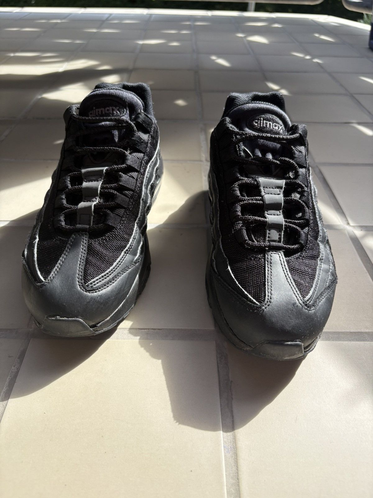 Nike Nike Air max 95 black Size US 9.5 / EU 42-43 - 3 Thumbnail