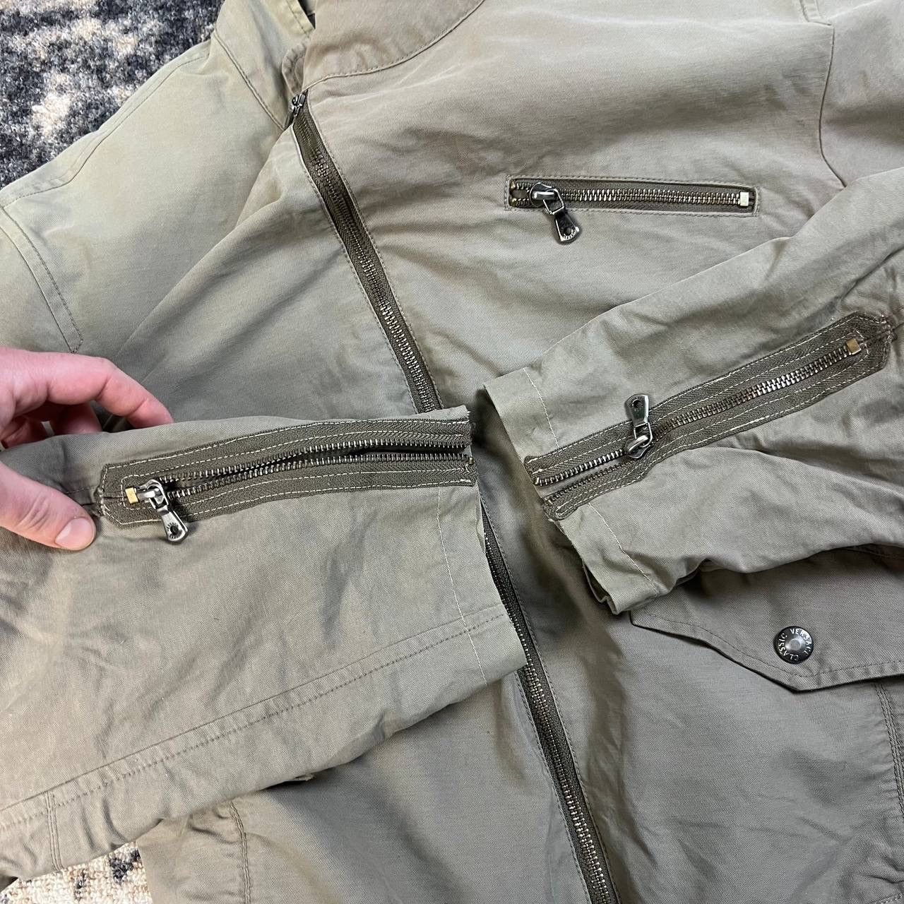 Versace Versace Classic Luxury Y2K Multipocket Bomber Jacket Size US M / EU 48-50 / 2 - 13 Thumbnail