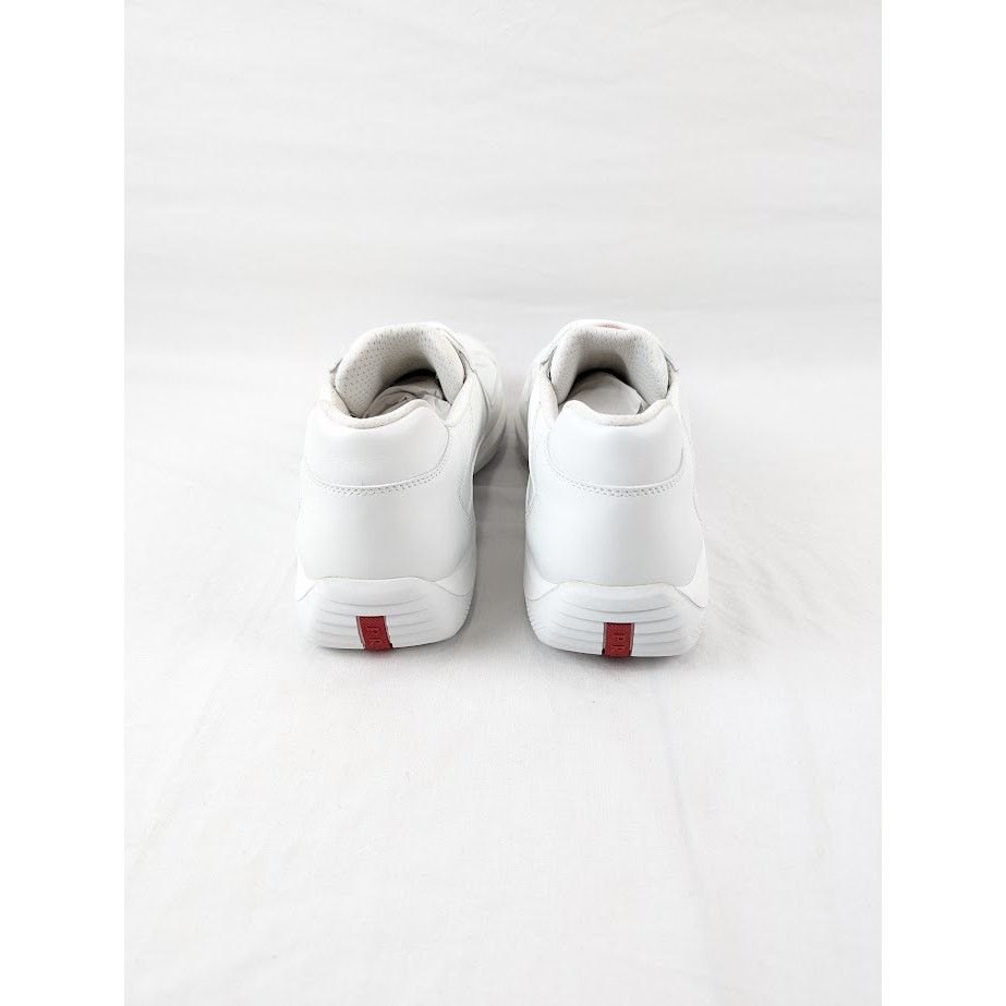 Prada o1rshd1 Cup Low-Top Sneakers in Bianco Size US 10 / EU 43 - 18 Thumbnail