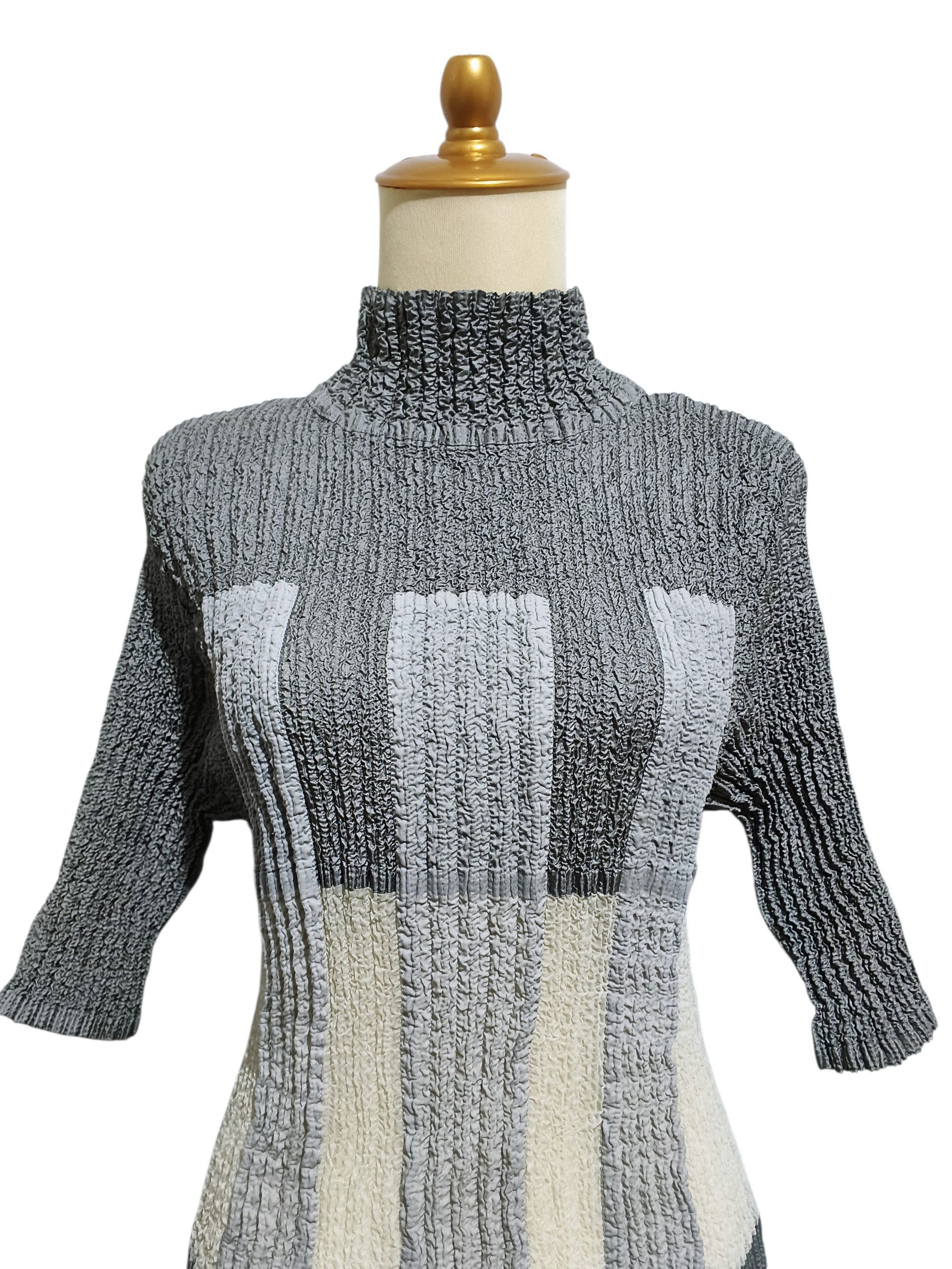 Pleats Please Issey Miyake 💥Rare Archive Peplum By Yoshiki Hishinuma Crinkle Pleated Size M / US 6-8 / IT 42-44 - 3 Thumbnail