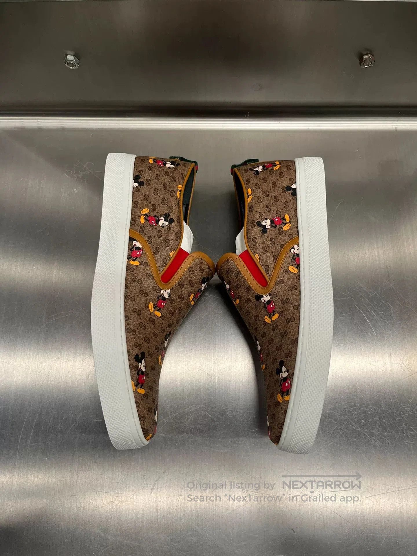 Gucci Gucci Disney Mickey GG Sneakers. Size US 10 / EU 43 - 3 Thumbnail