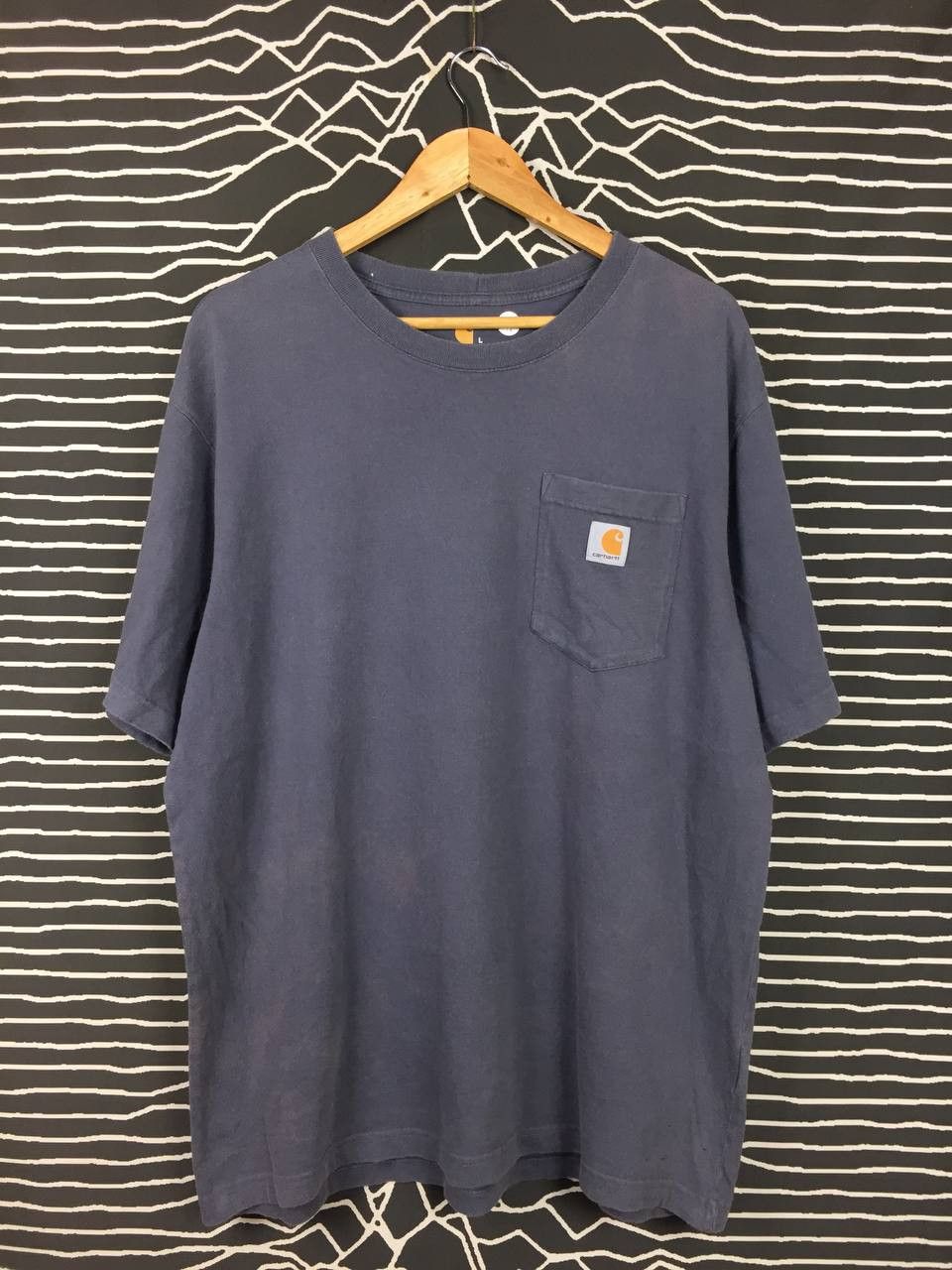 Carhartt Vtg Carhartt Original Fit Small Logo Pocket Tee Size US L / EU 52-54 / 3 - 2 Thumbnail